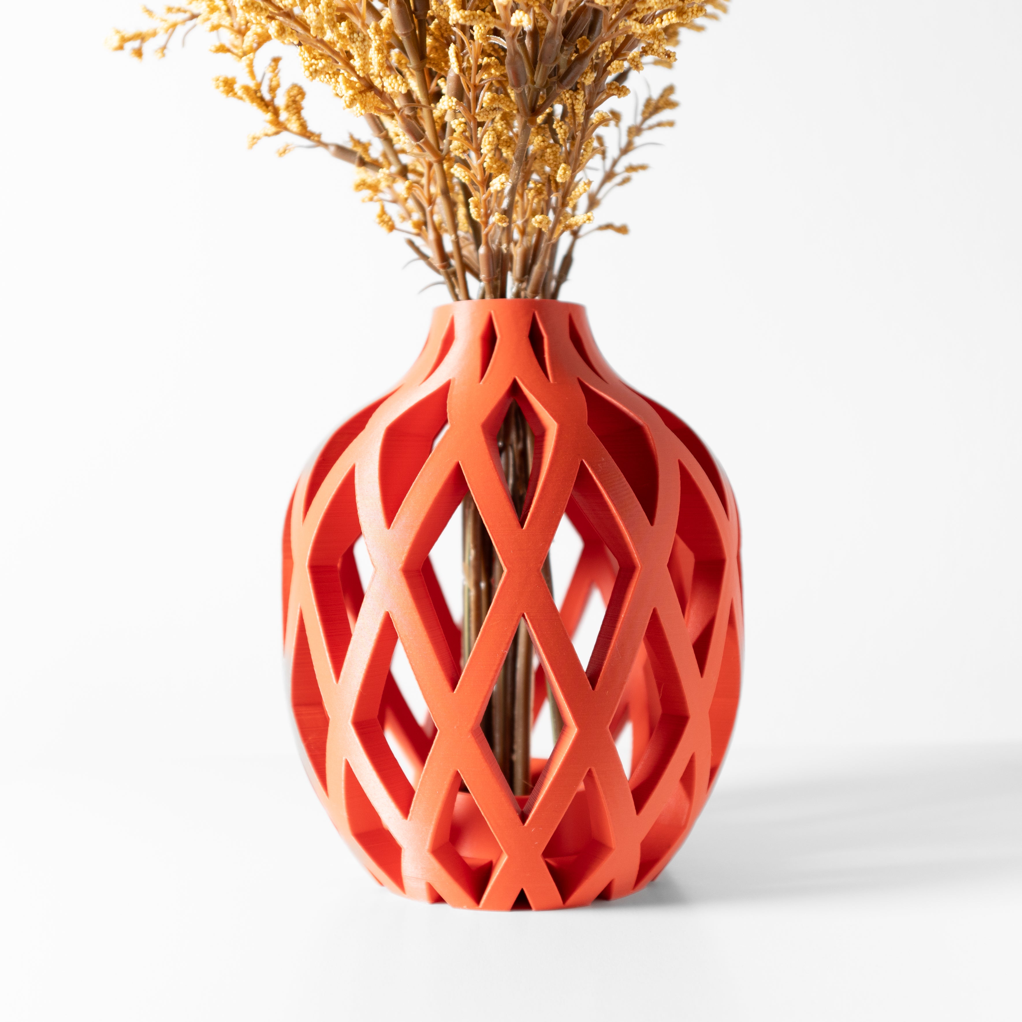 Adani Vase – Leuchtende Moderne Blumenpracht
