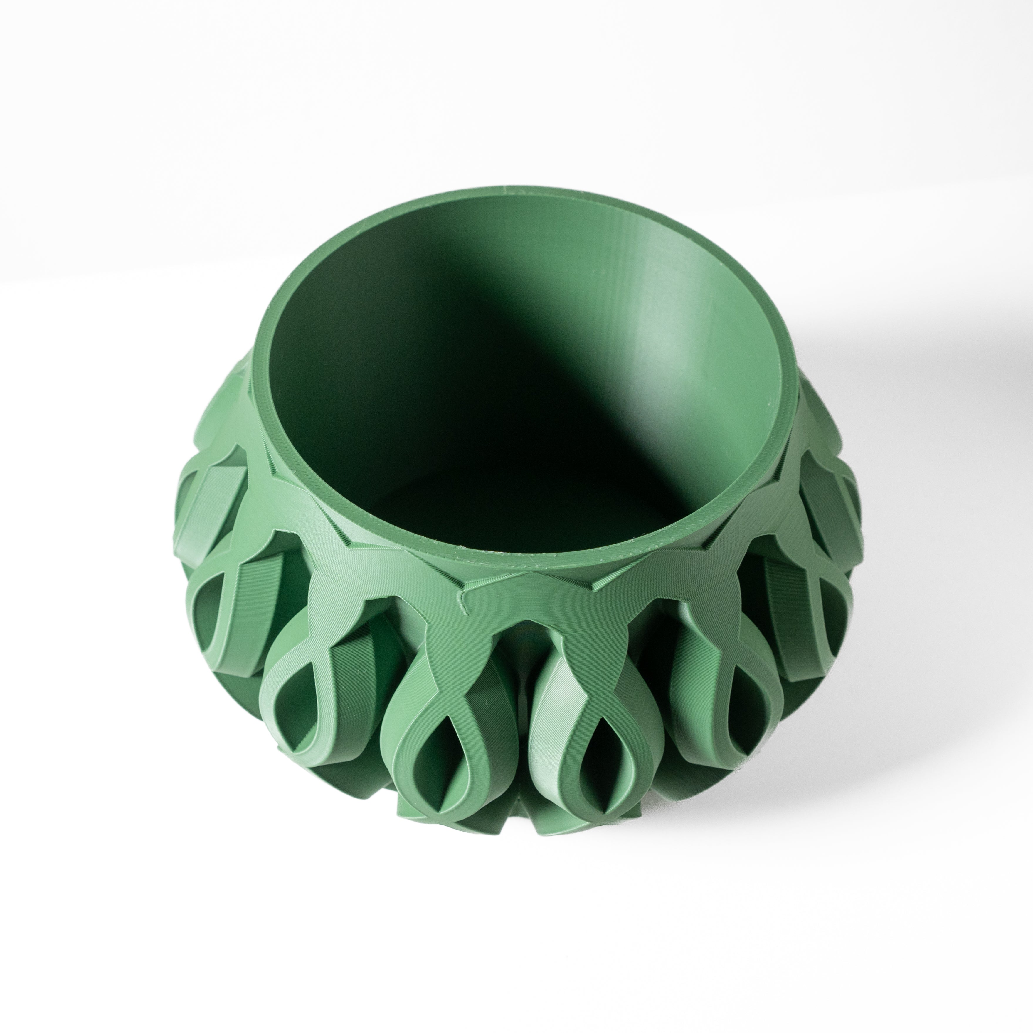 Cylas Planter Vase mit Ablauf – Zylindrische Pflanzdekoration