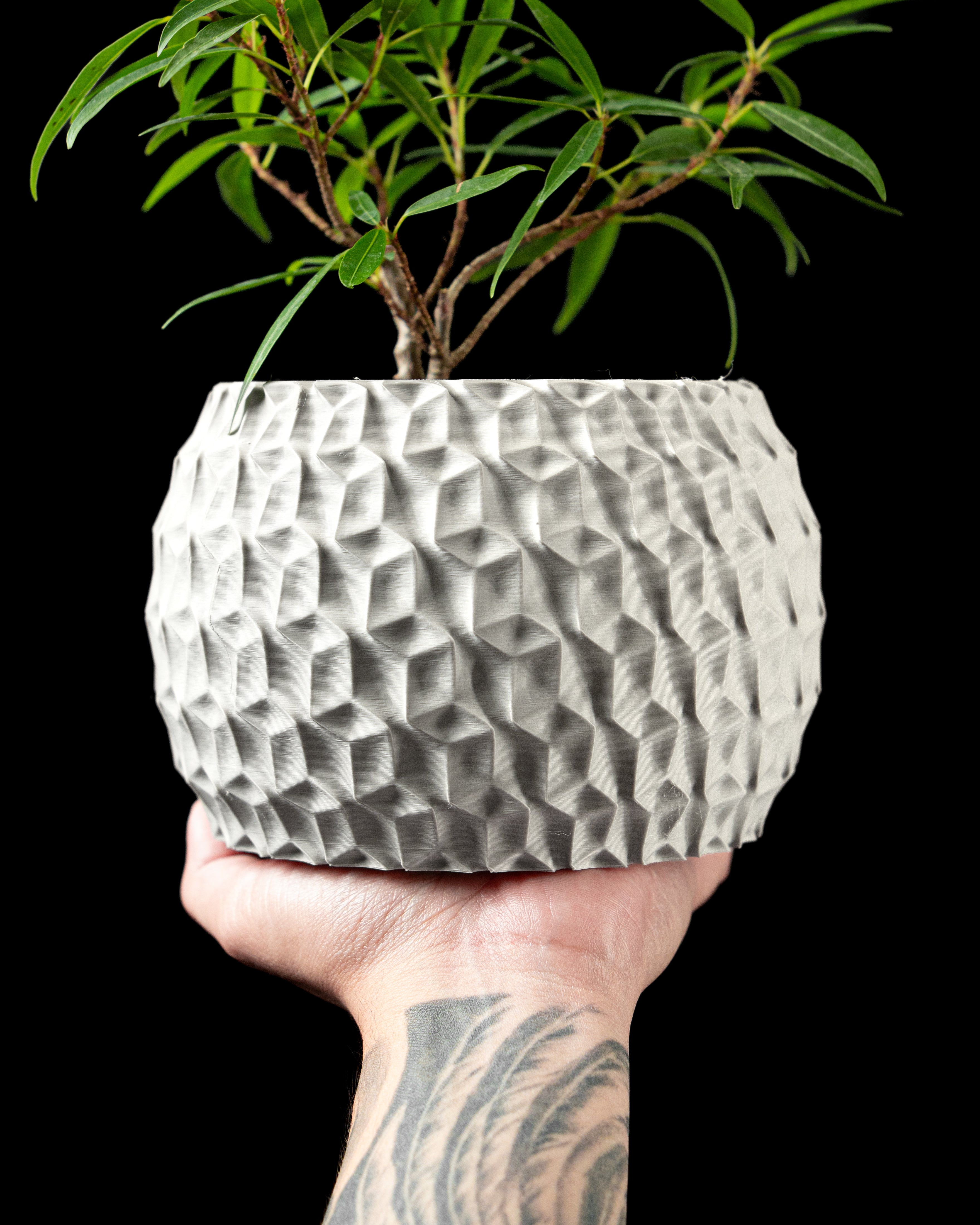 Hexa Planter Vase – Sechseckige Moderne Dekoration