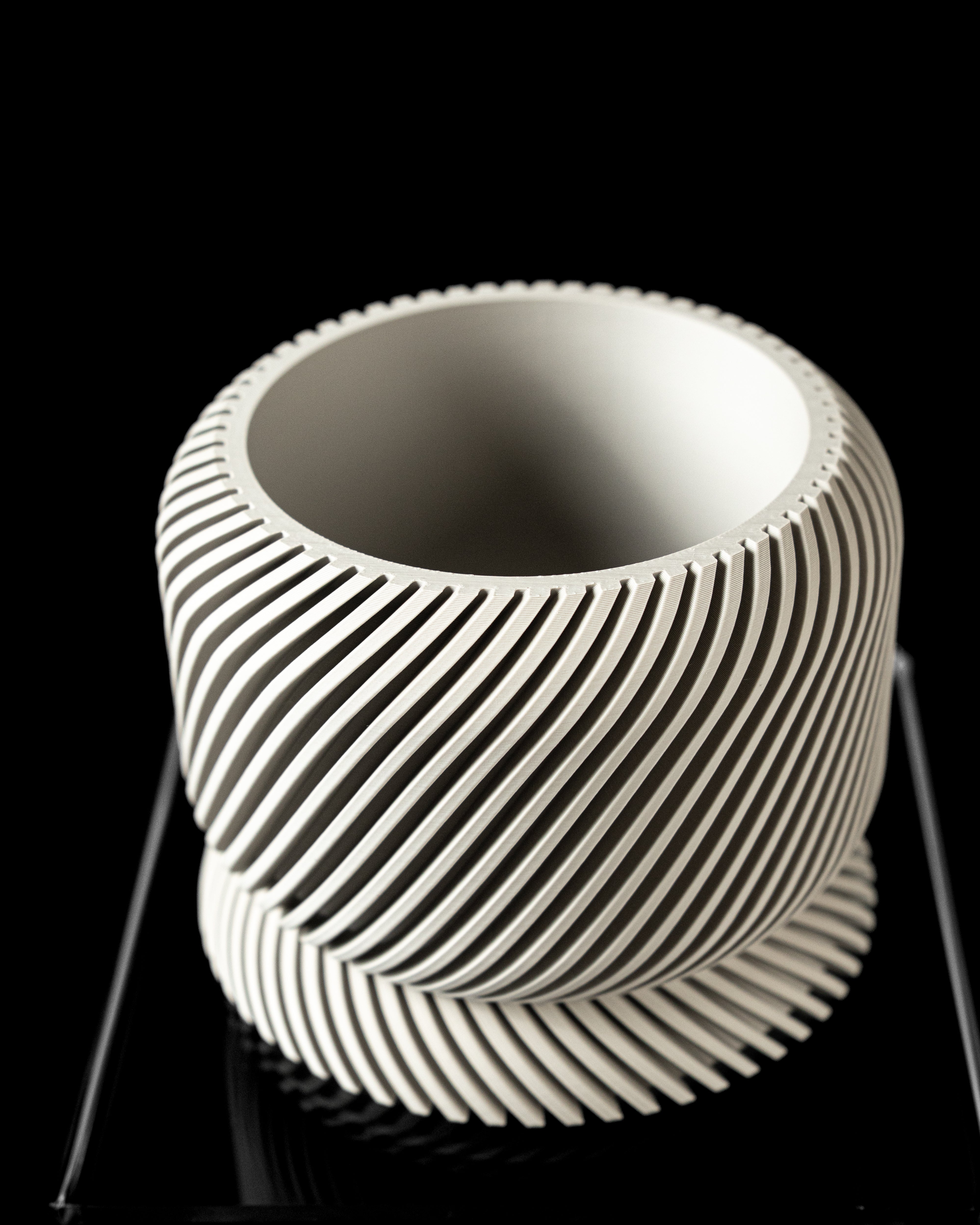 Slant Planter Vase – Schiefe Moderne Dekoration