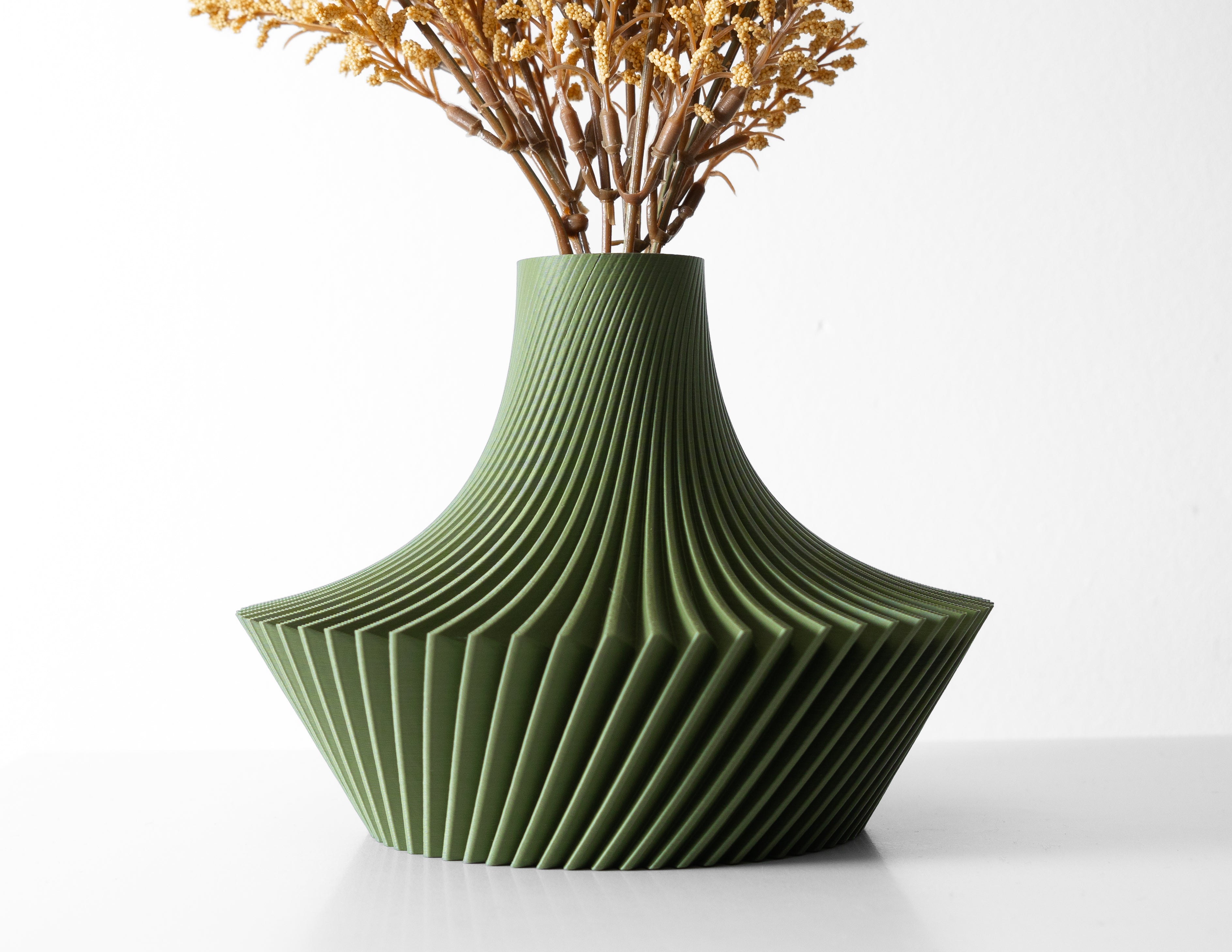 Kitan Short Vase – Kompakte Moderne Eleganz