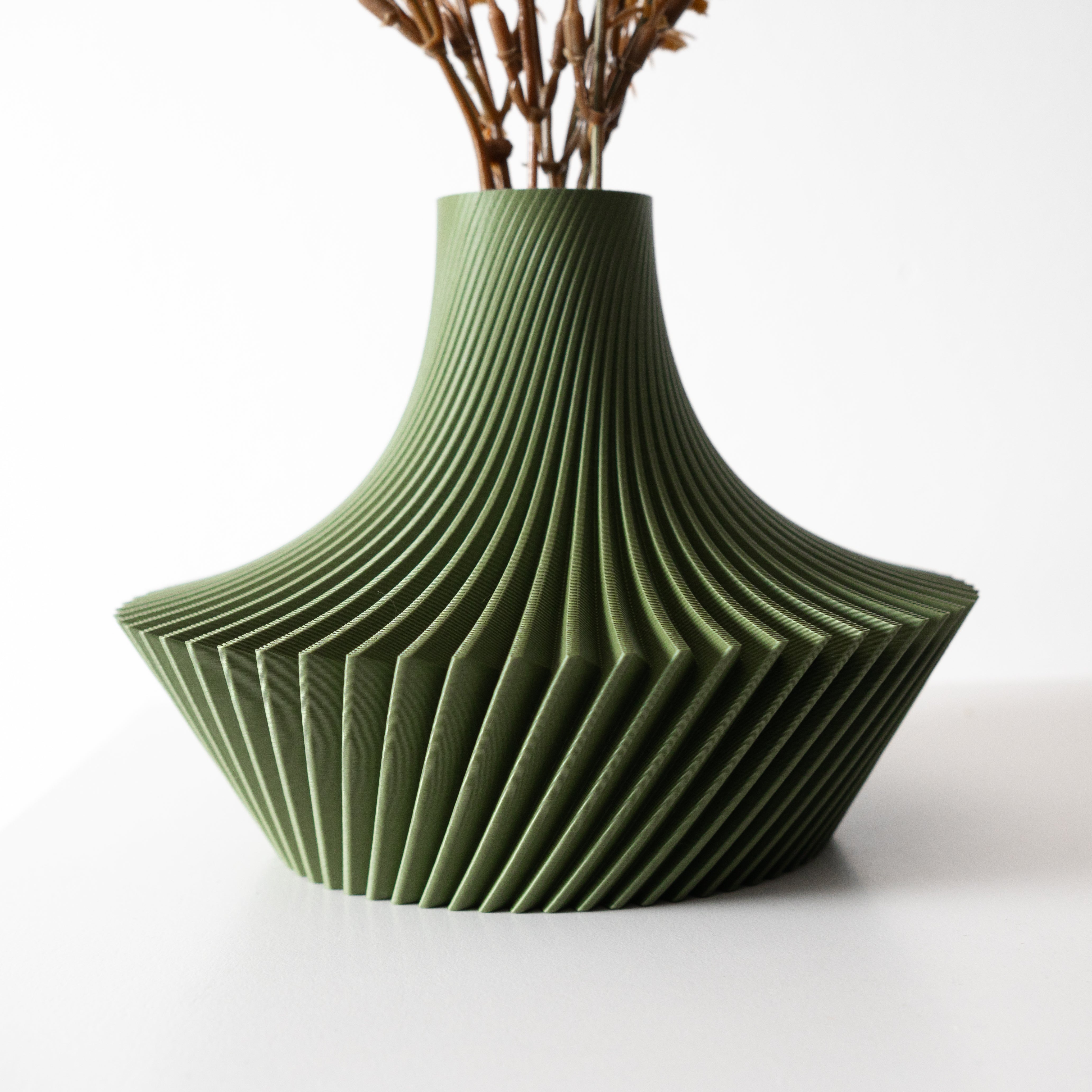 Kitan Short Vase – Kompakte Moderne Eleganz