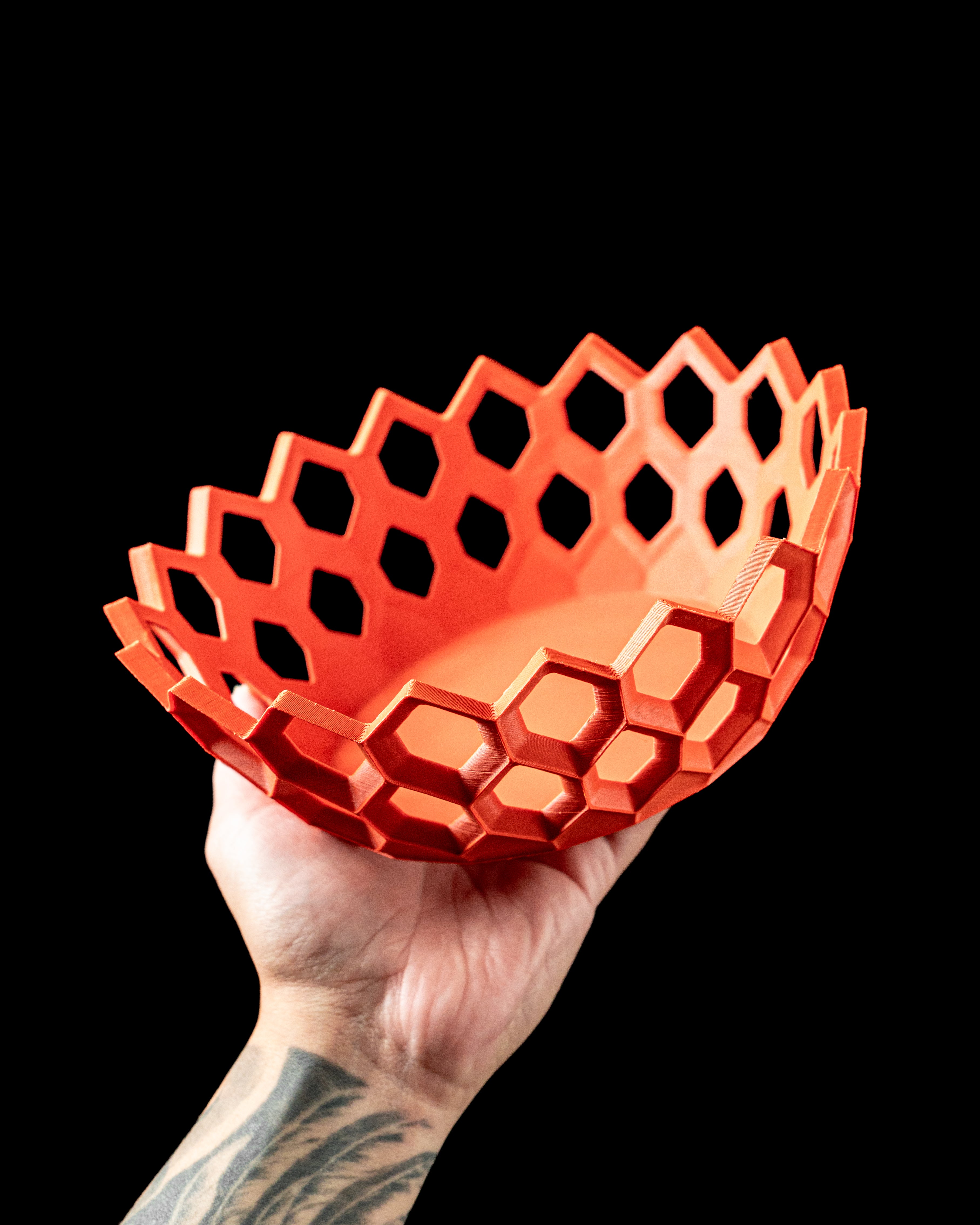 Hexa Catch-all Bowl – Sechseckige Moderne Aufbewahrung