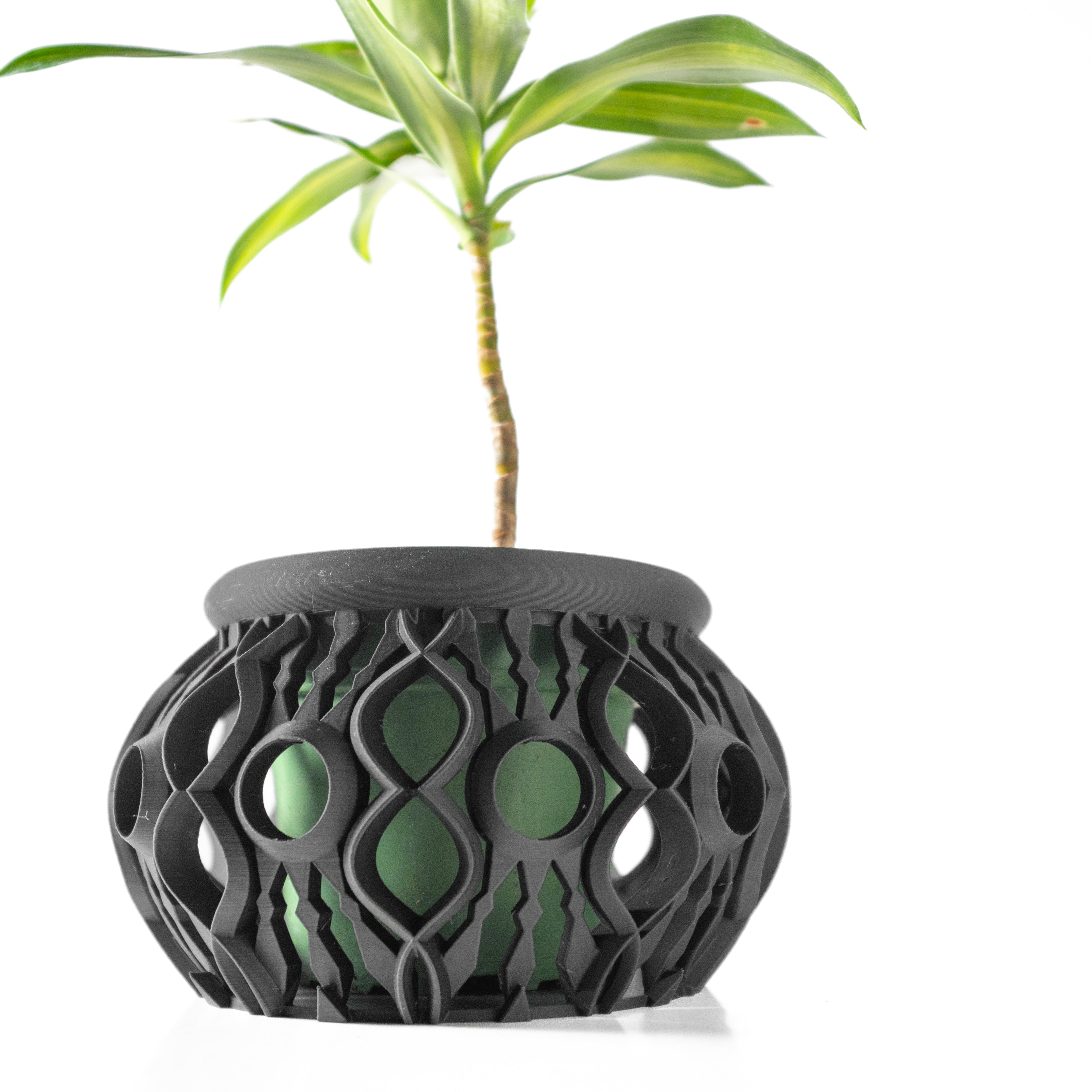 Lyren Hybrid Vase mit Ablauf – Orchideen-Deko