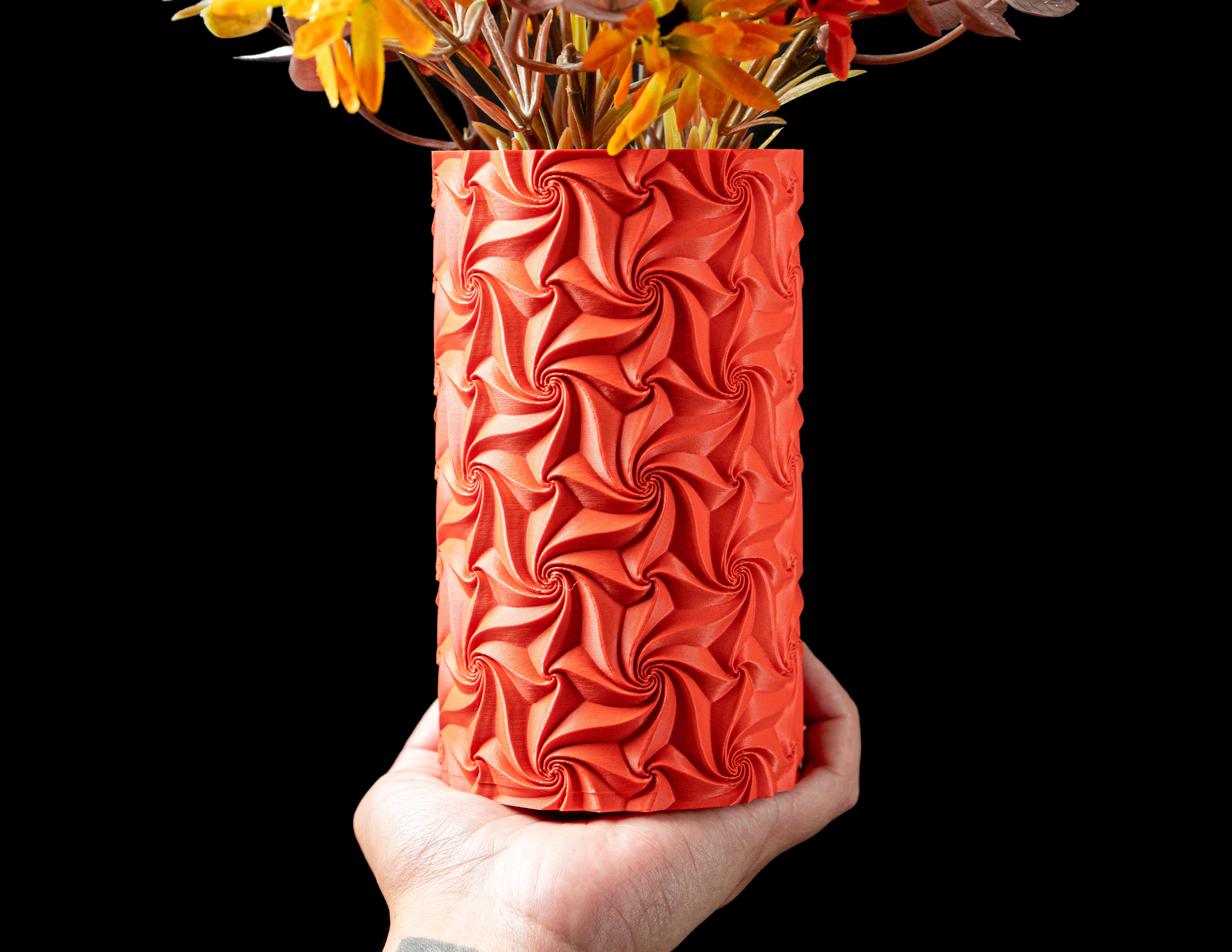 Swirl Flower Vase – Wirbelnde Moderne Blumenpracht