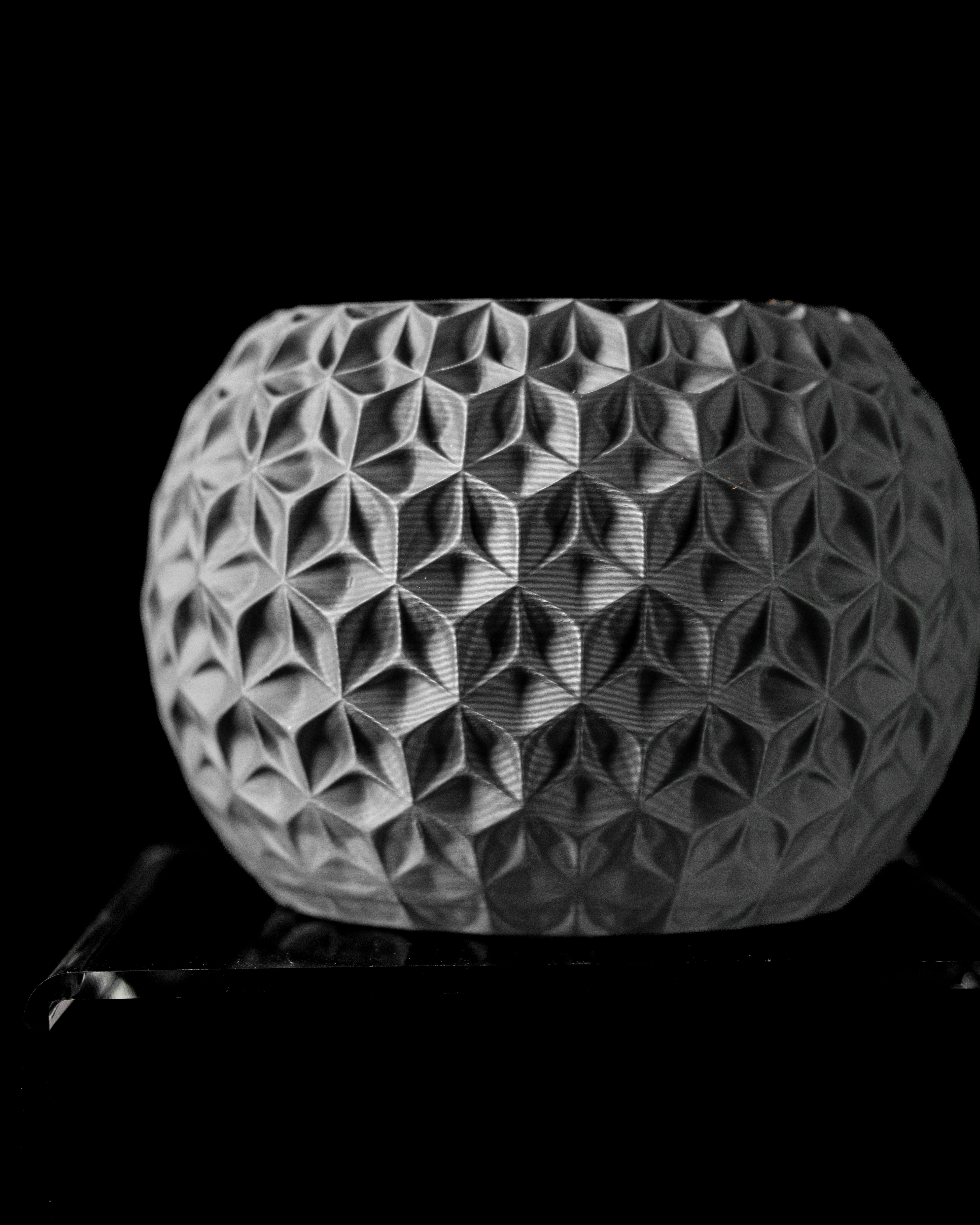 Trihex Planter Vase – Geometrische Moderne Dekoration