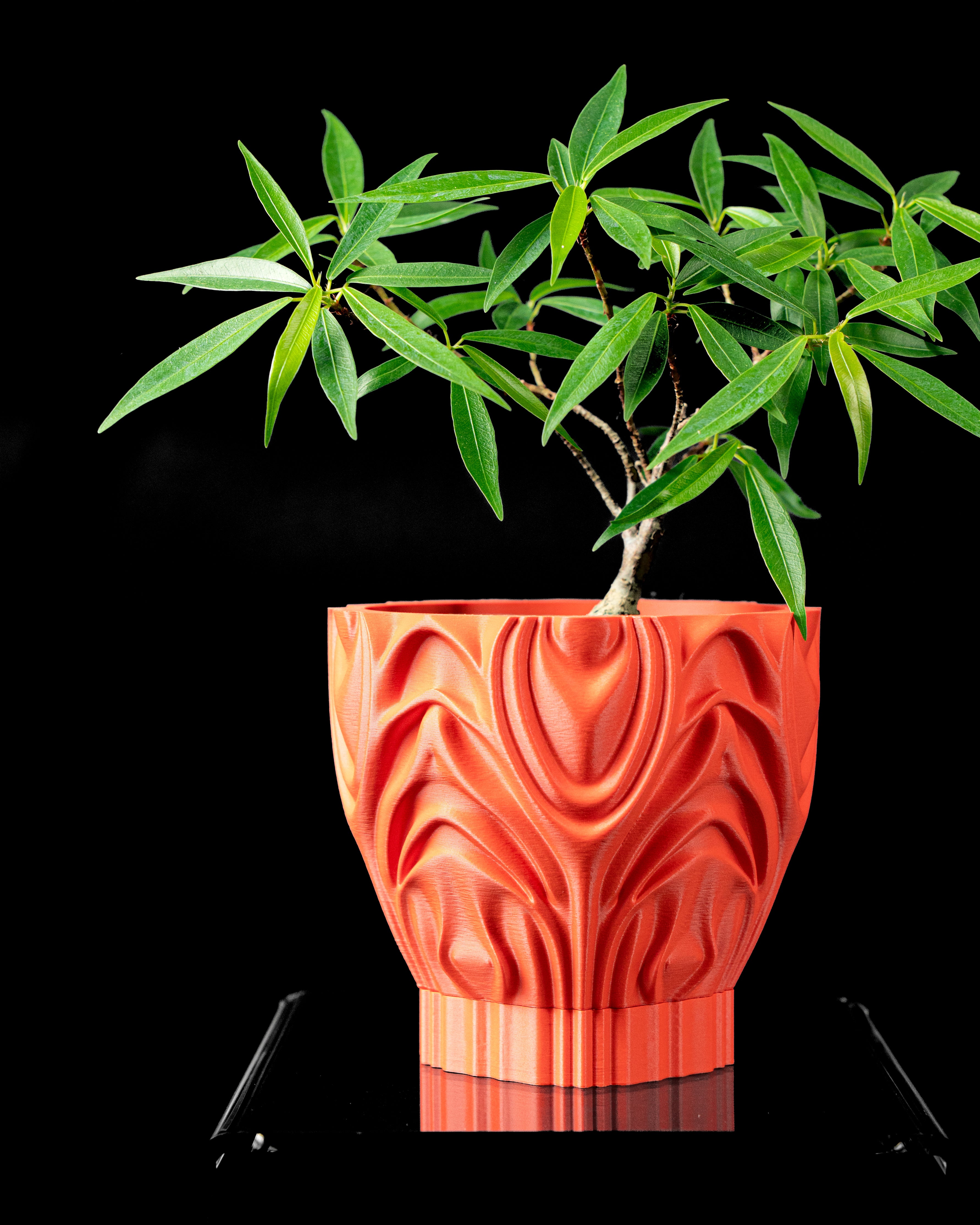Corru Planter Vase – Wellige Moderne Dekoration