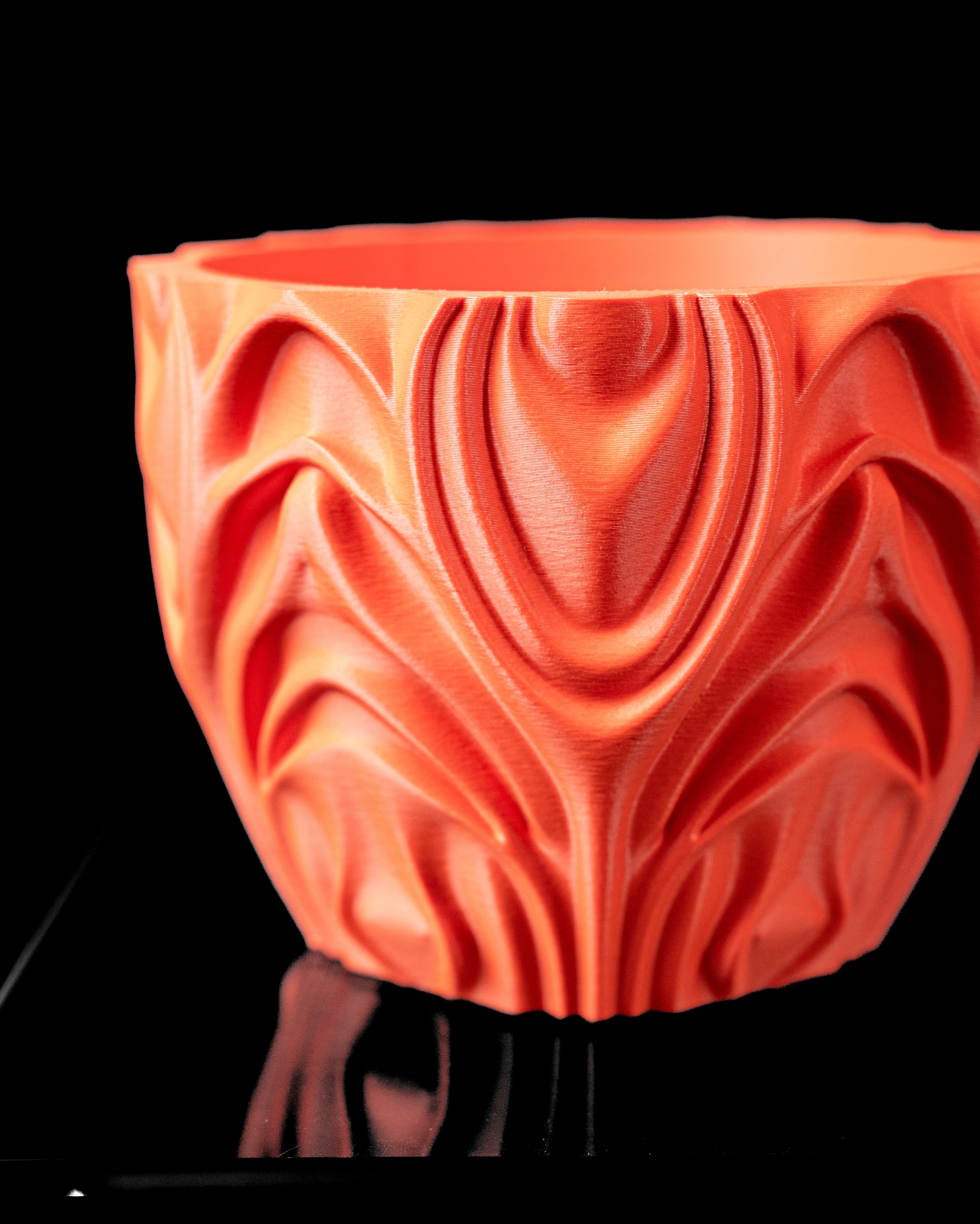 Corru Planter Vase – Wellige Moderne Dekoration
