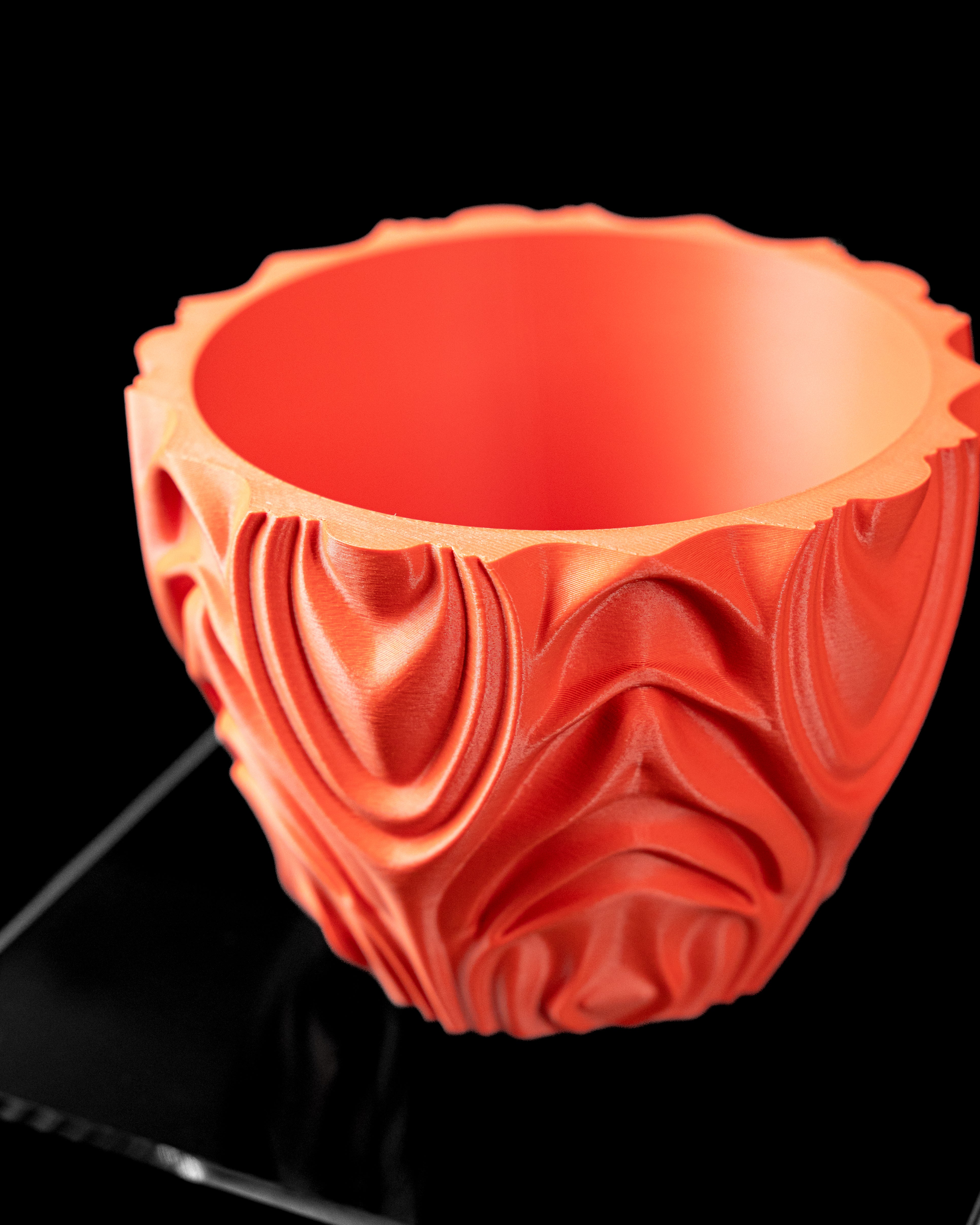 Corru Planter Vase – Wellige Moderne Dekoration