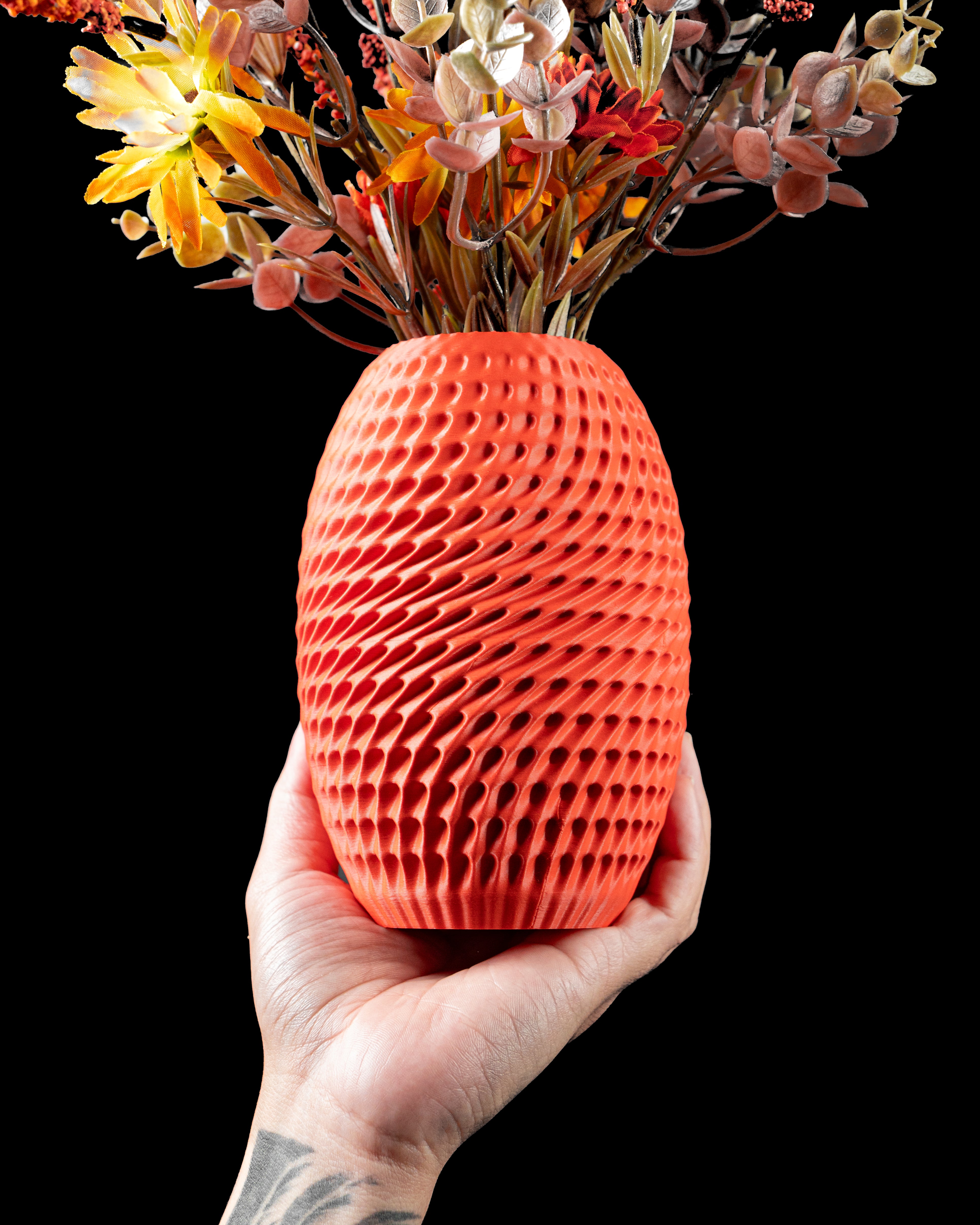 Burrow Flower Vase – Nestartige Moderne Blumenpracht