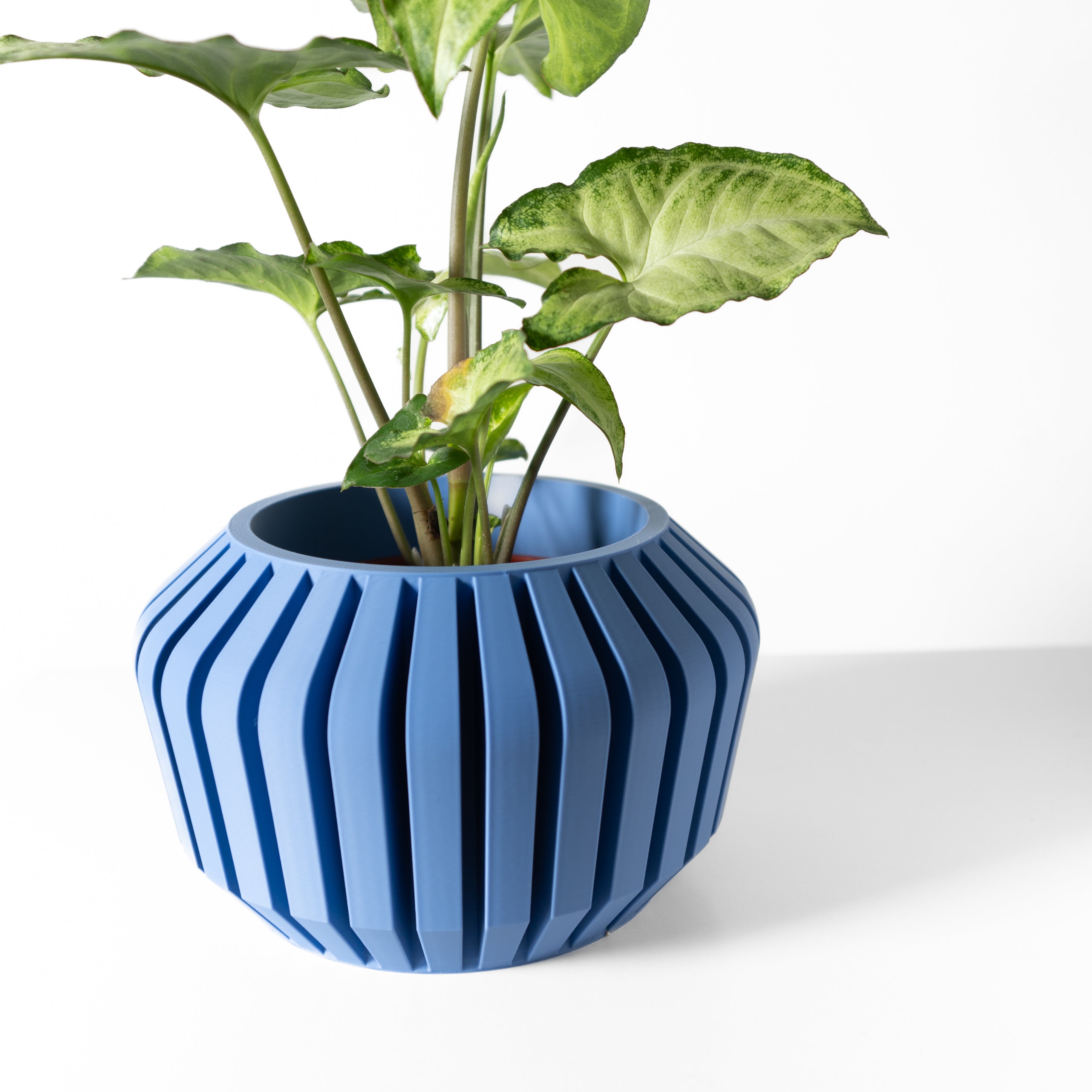 Vaki Planter Vase mit Ablauf – Lebendige Pflanzdekoration