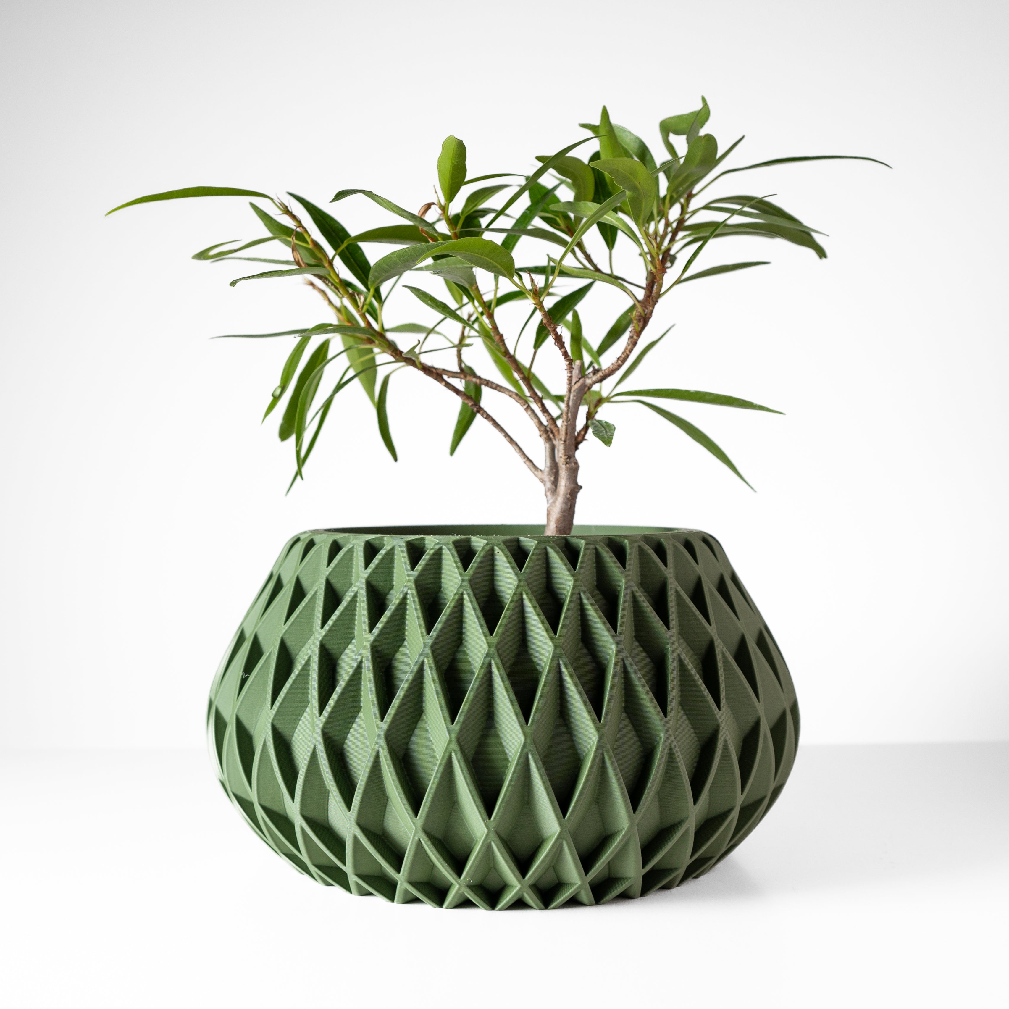 Rivio Planter Vase – Strahlende Moderne Pflanzdekoration