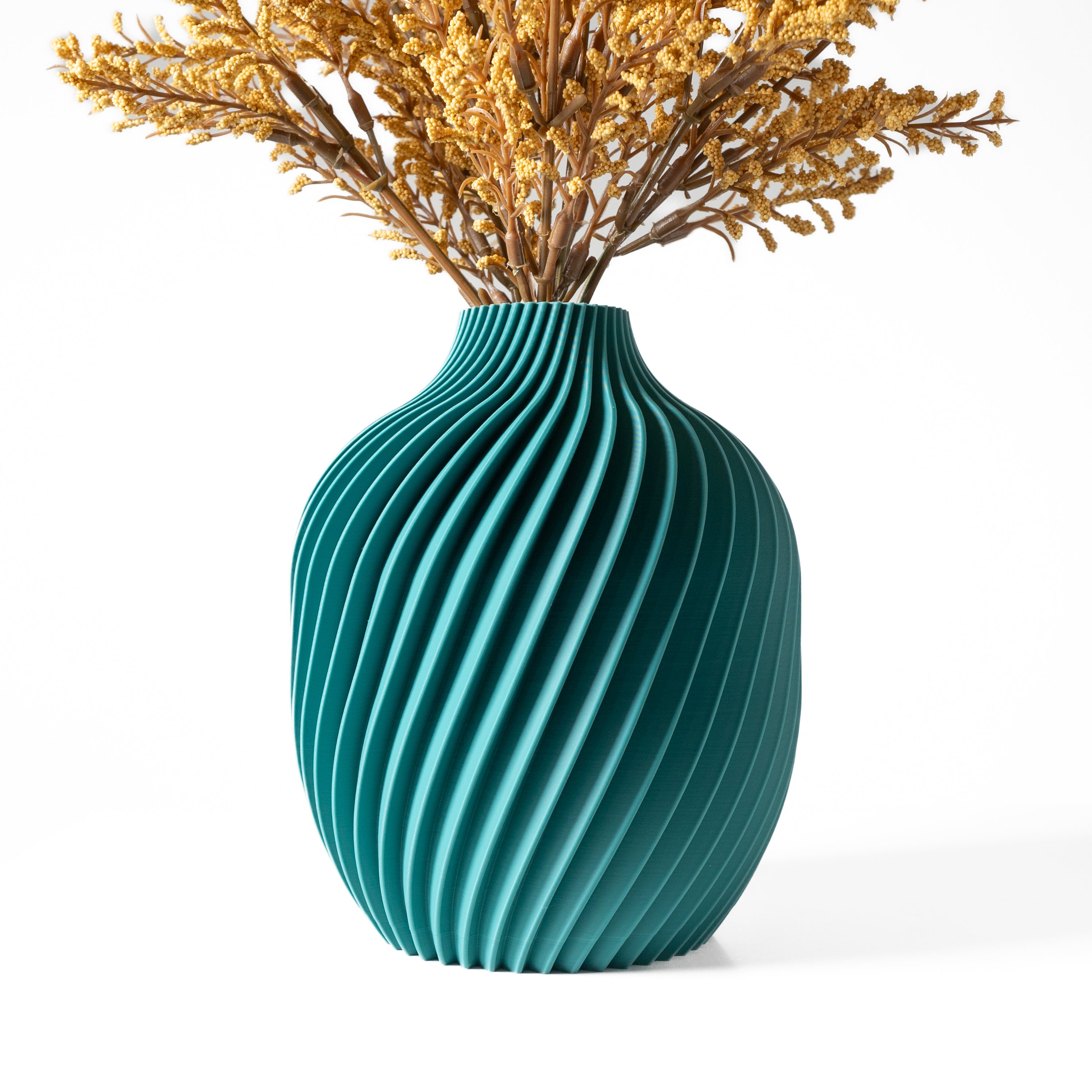Kivan Vase – Strahlende Moderne Blumenpracht