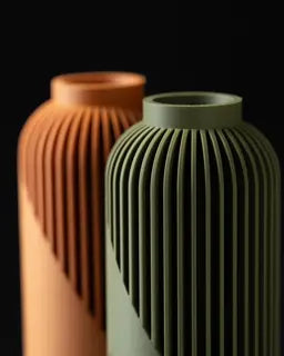 Yao Flower Vase Reissue – Elegante 3D-Gedruckte Blütenpracht