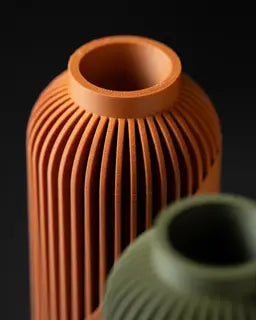 Yao Flower Vase Reissue – Elegante 3D-Gedruckte Blütenpracht