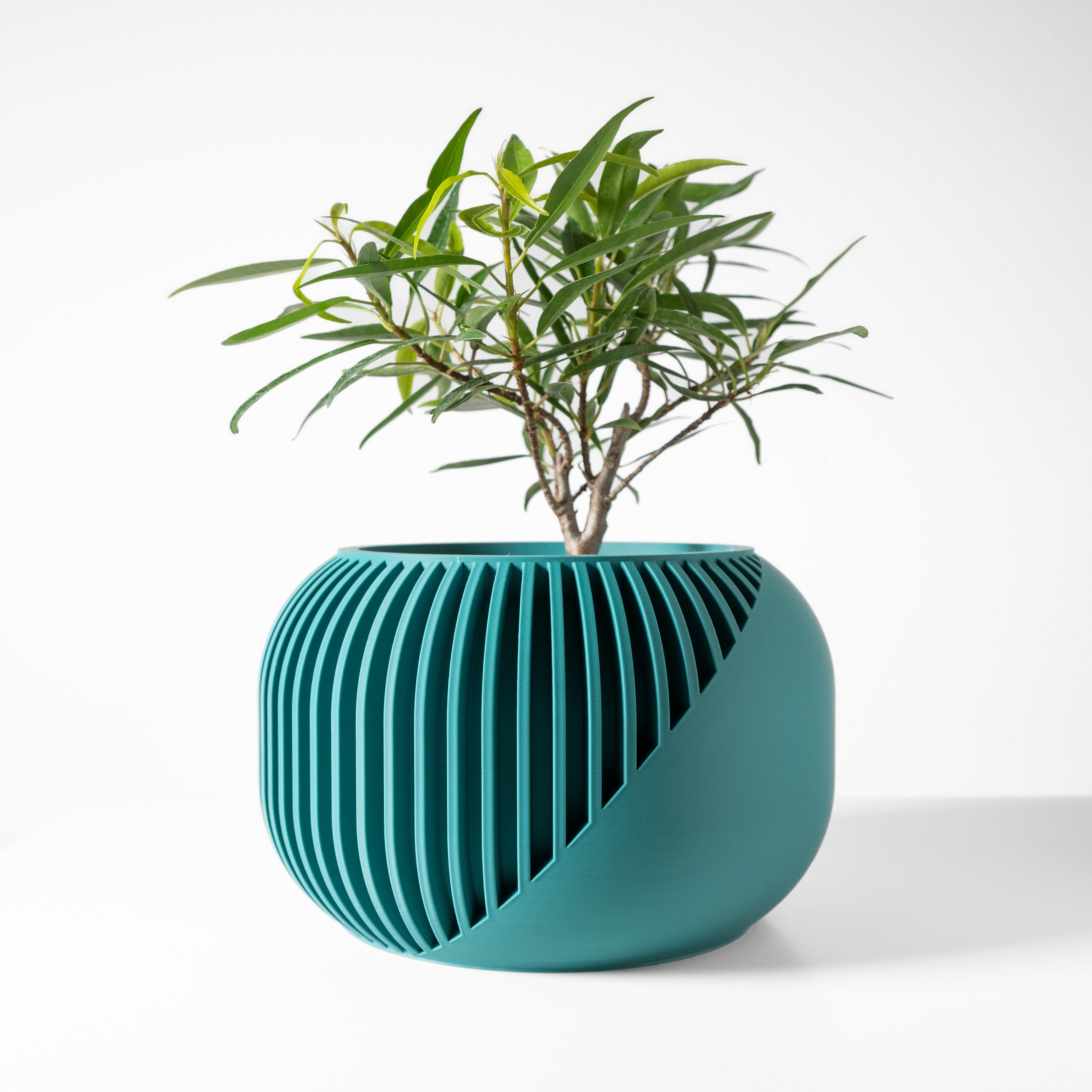Narvo Planter Vase mit Ablauf – Stilvolle Pflanzdekoration