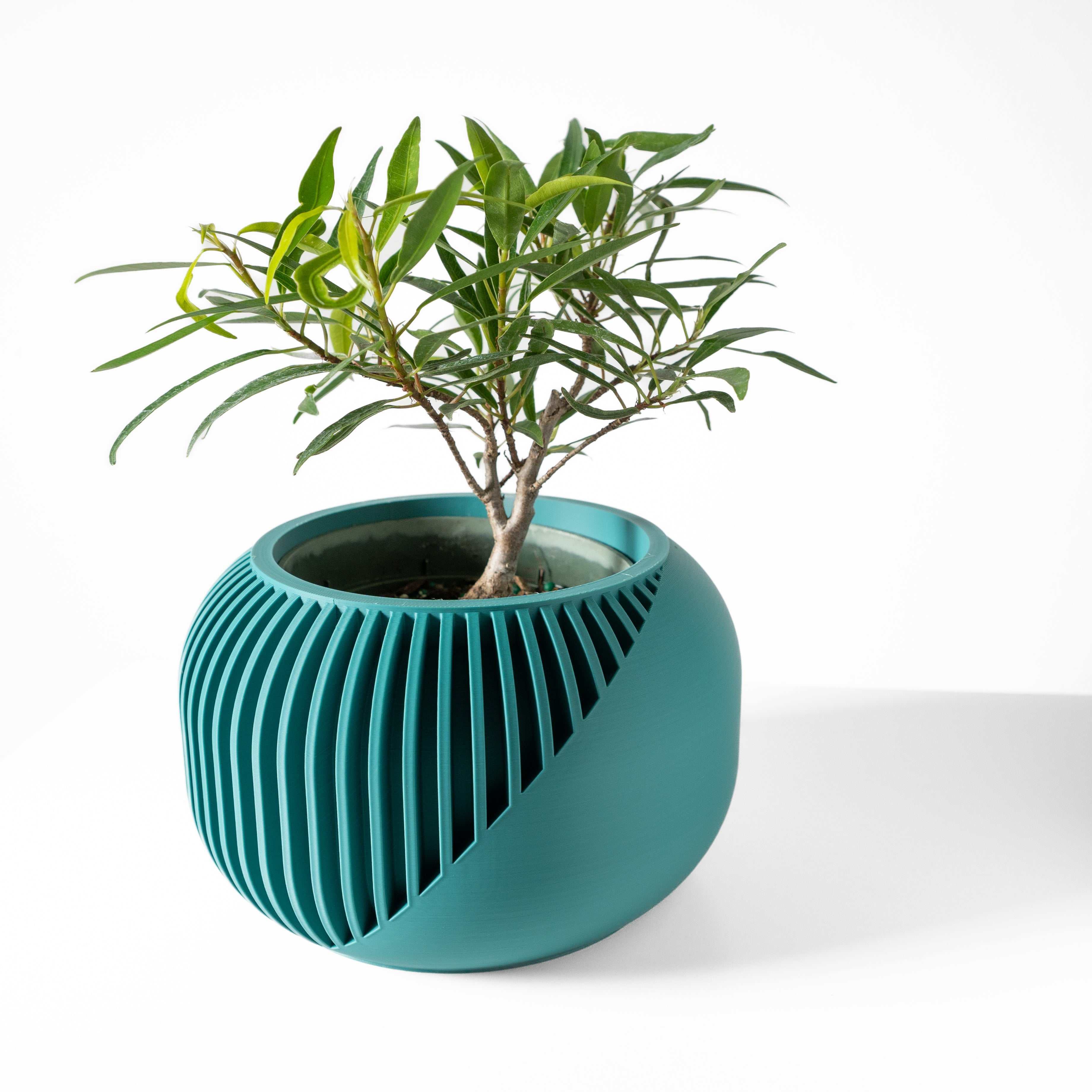 Narvo Planter Vase mit Ablauf – Stilvolle Pflanzdekoration
