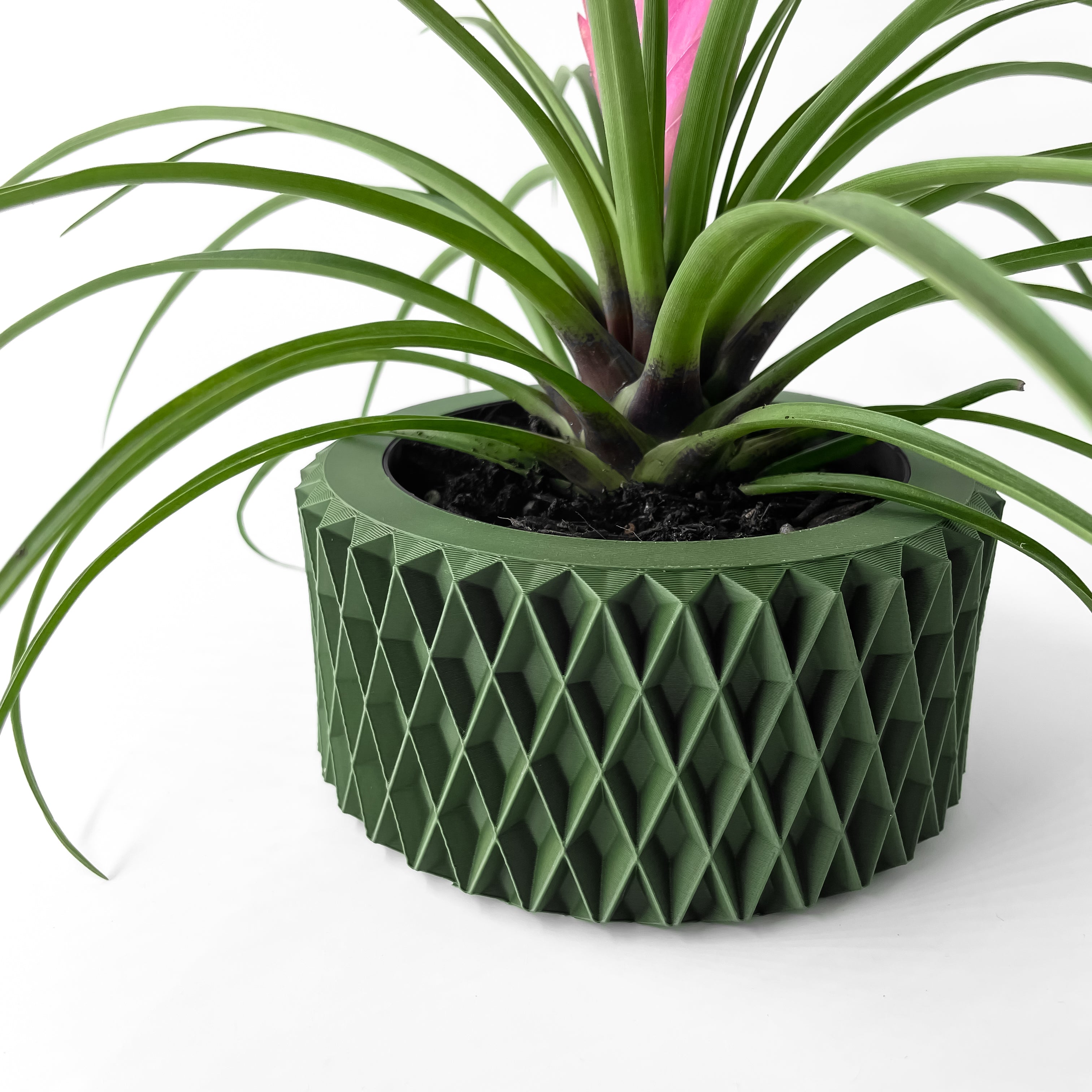 Sarv Planter Vase mit Ablauf – Kraftvolle Pflanzdekoration