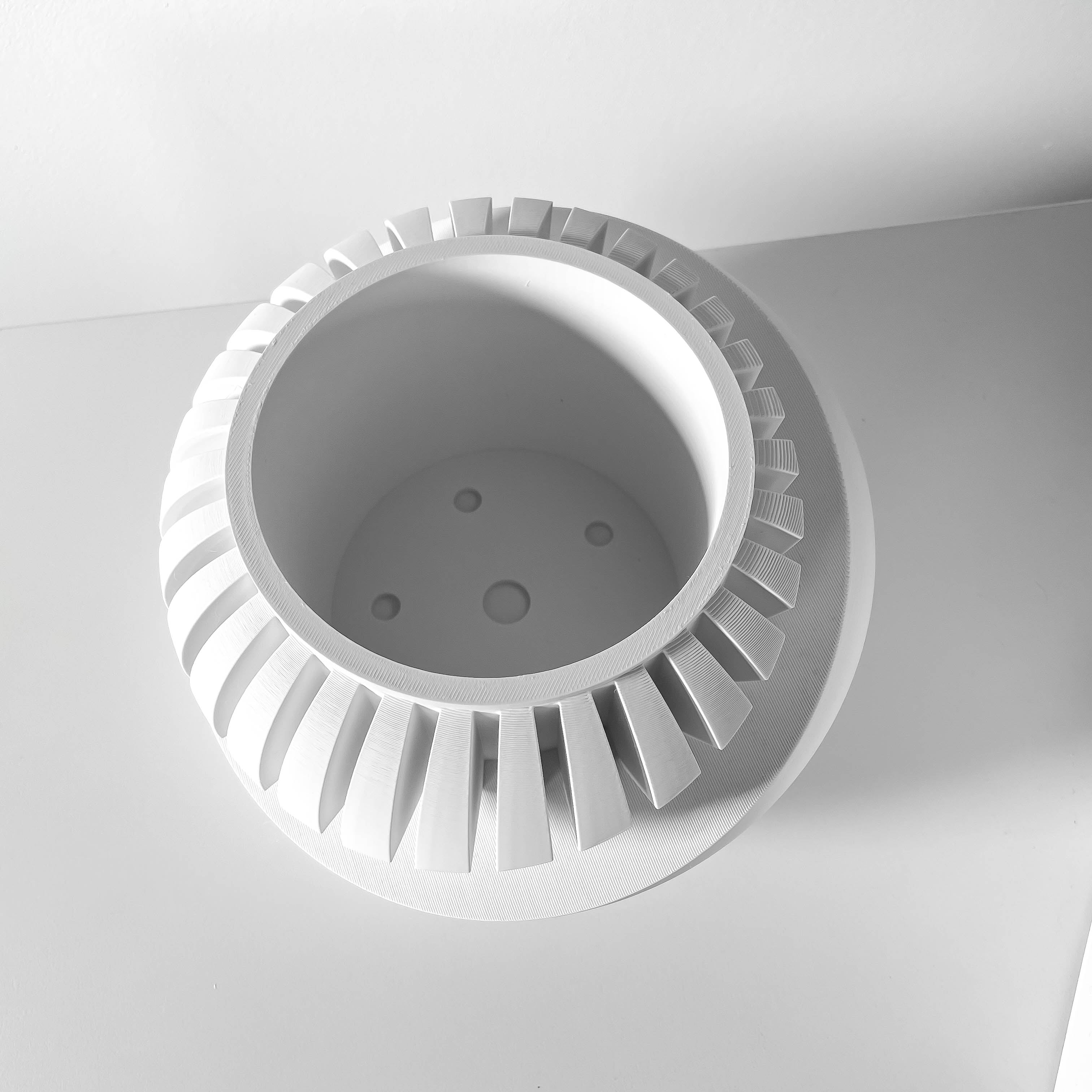 Luxar Planter Vase mit Ablauf – Luxuriöse Pflanzdekoration