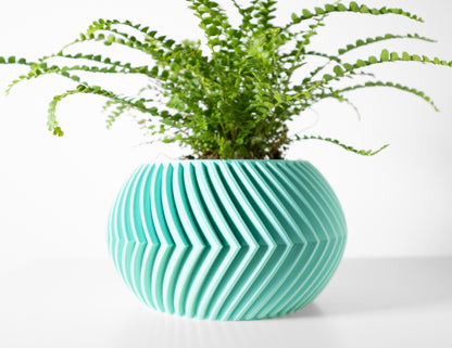 Soko Planter Vase mit Ablauf – Lebhafte Pflanzdekoration