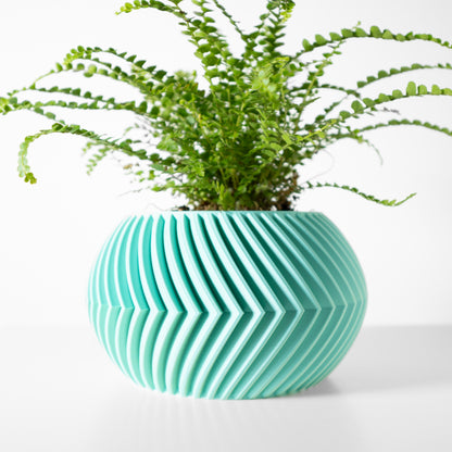 Soko Planter Vase mit Ablauf – Lebhafte Pflanzdekoration