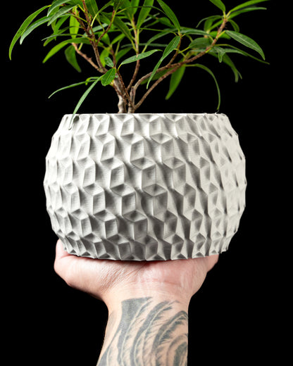 Hexa Planter Vase – Sechseckige Moderne Dekoration