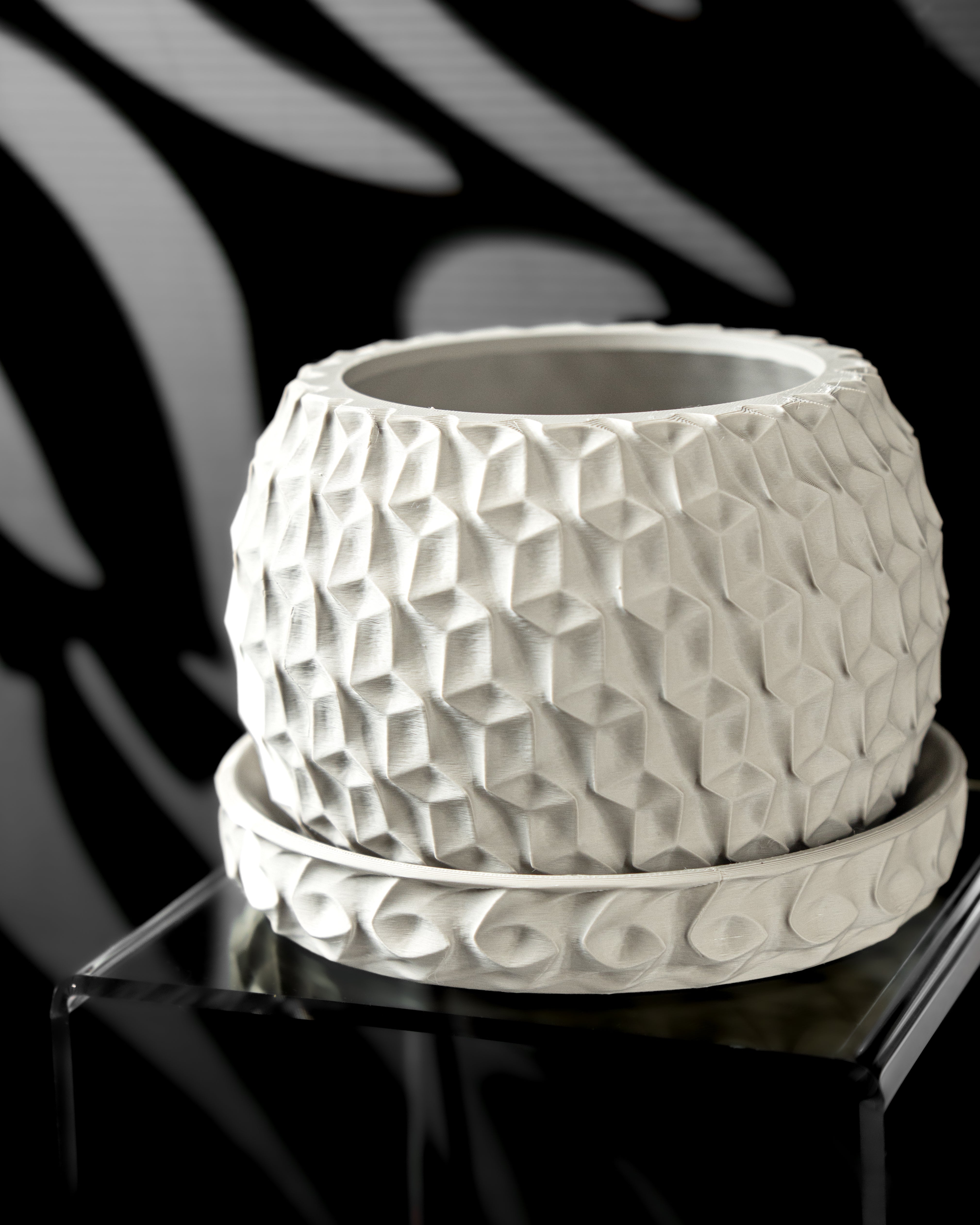 Hexa Planter Vase – Sechseckige Moderne Dekoration