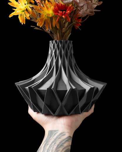 Arkan Short Vase – Moderne Dekoration für Trockenblumen