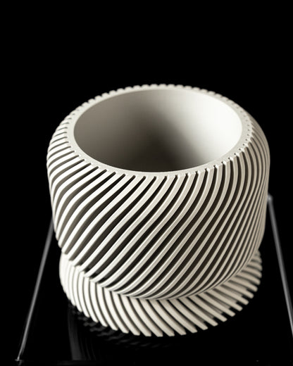 Slant Planter Vase – Schiefe Moderne Dekoration