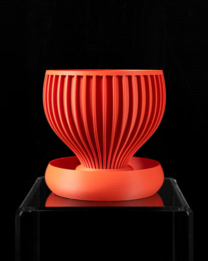 Yin Planter Vase – Harmonische Moderne Pflanzdekoration