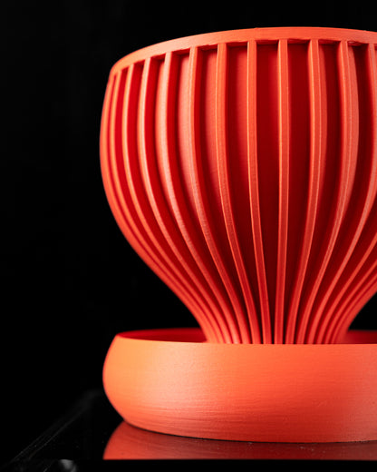 Yin Planter Vase – Harmonische Moderne Pflanzdekoration