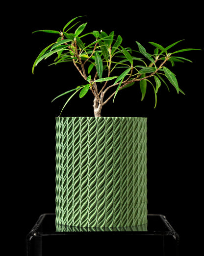 Flow Planter Vase – Fließende Moderne Pflanzdekoration