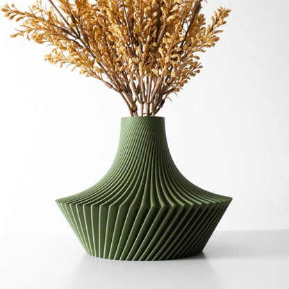 Kitan Short Vase – Kompakte Moderne Eleganz