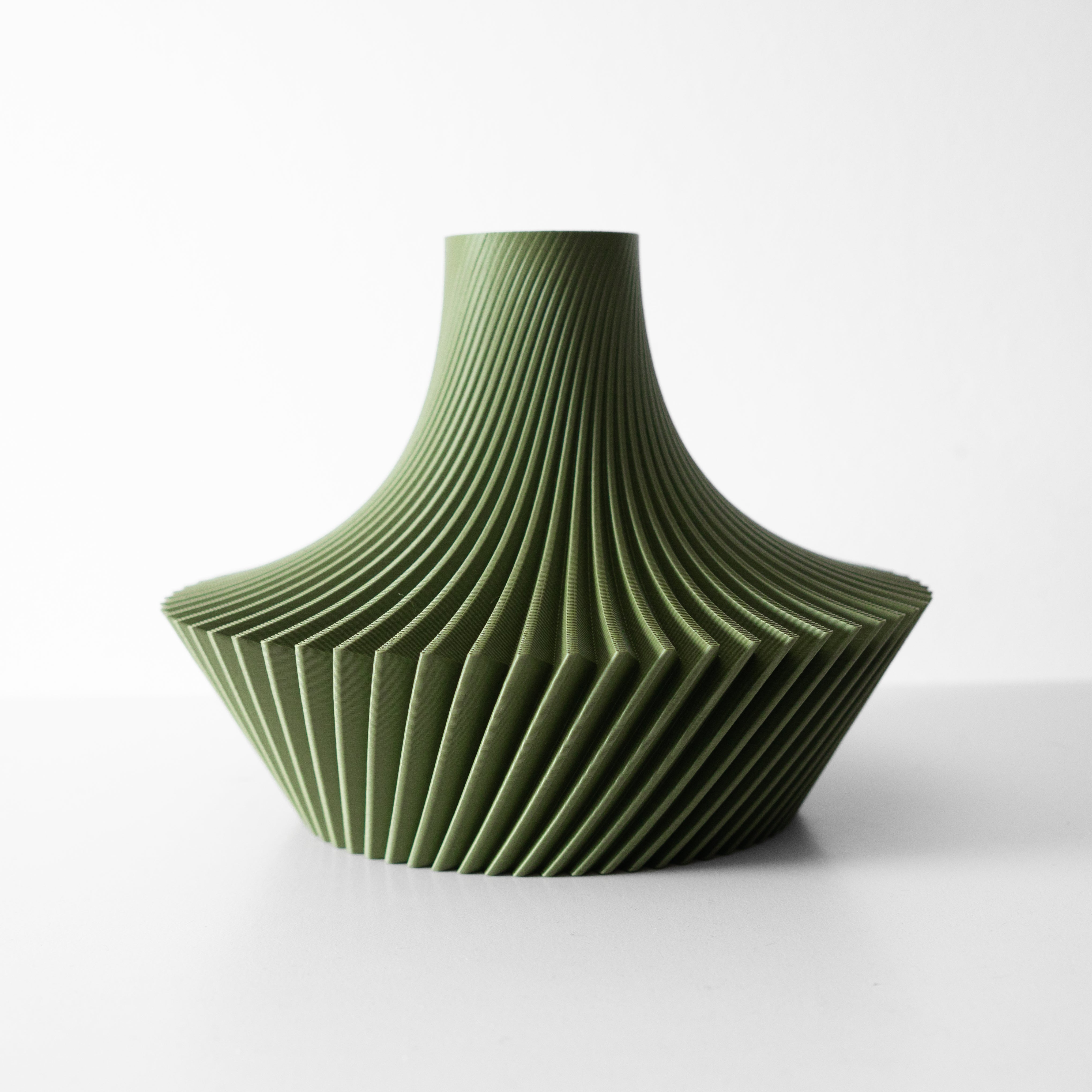 Kitan Short Vase – Kompakte Moderne Eleganz