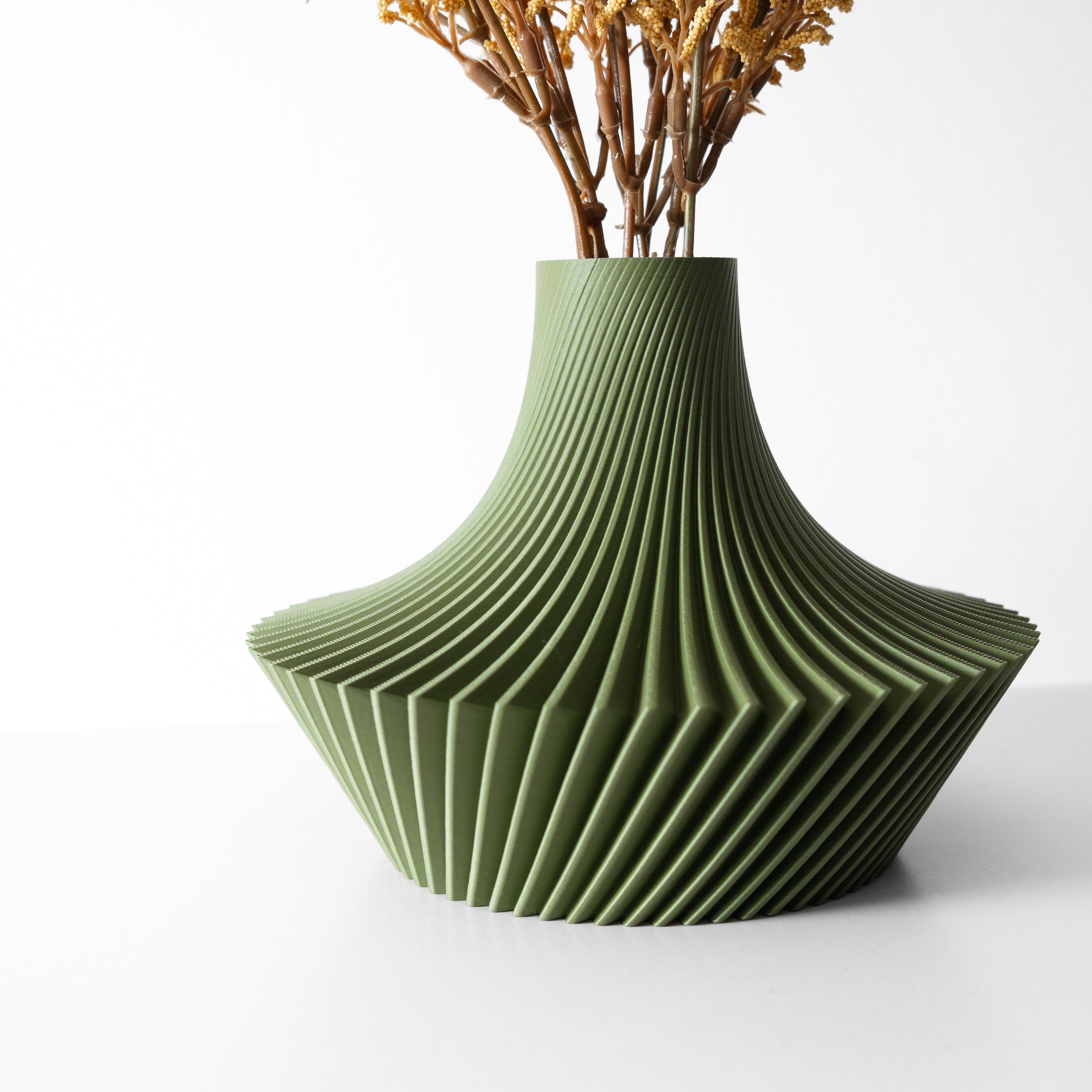 Kitan Short Vase – Kompakte Moderne Eleganz