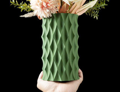 Diamond Flower Vase – Funkelnde Moderne Blumenpracht