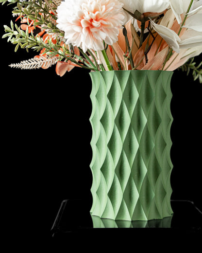 Diamond Flower Vase – Funkelnde Moderne Blumenpracht