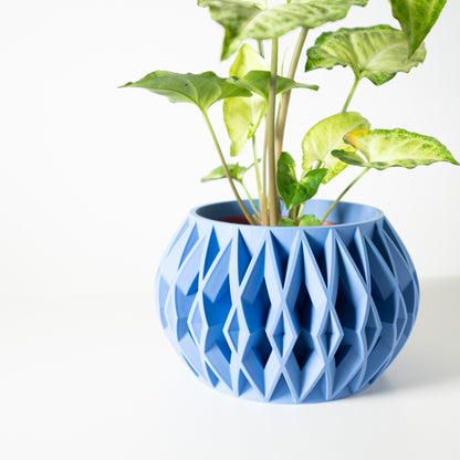 Orik Planter Vase mit Ablauf – Robust-Moderne Dekoration
