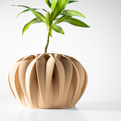 Halden Planter Vase mit Ablauf – Bodenständige Pflanzdekoration