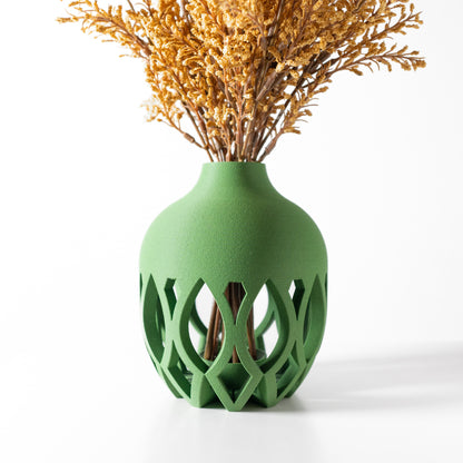 Kova Short Vase – Kompakte Moderne Blumenpracht