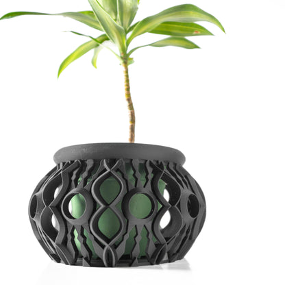 Lyren Hybrid Vase mit Ablauf – Orchideen-Deko
