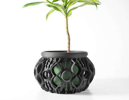 Lyren Hybrid Vase mit Ablauf – Orchideen-Deko