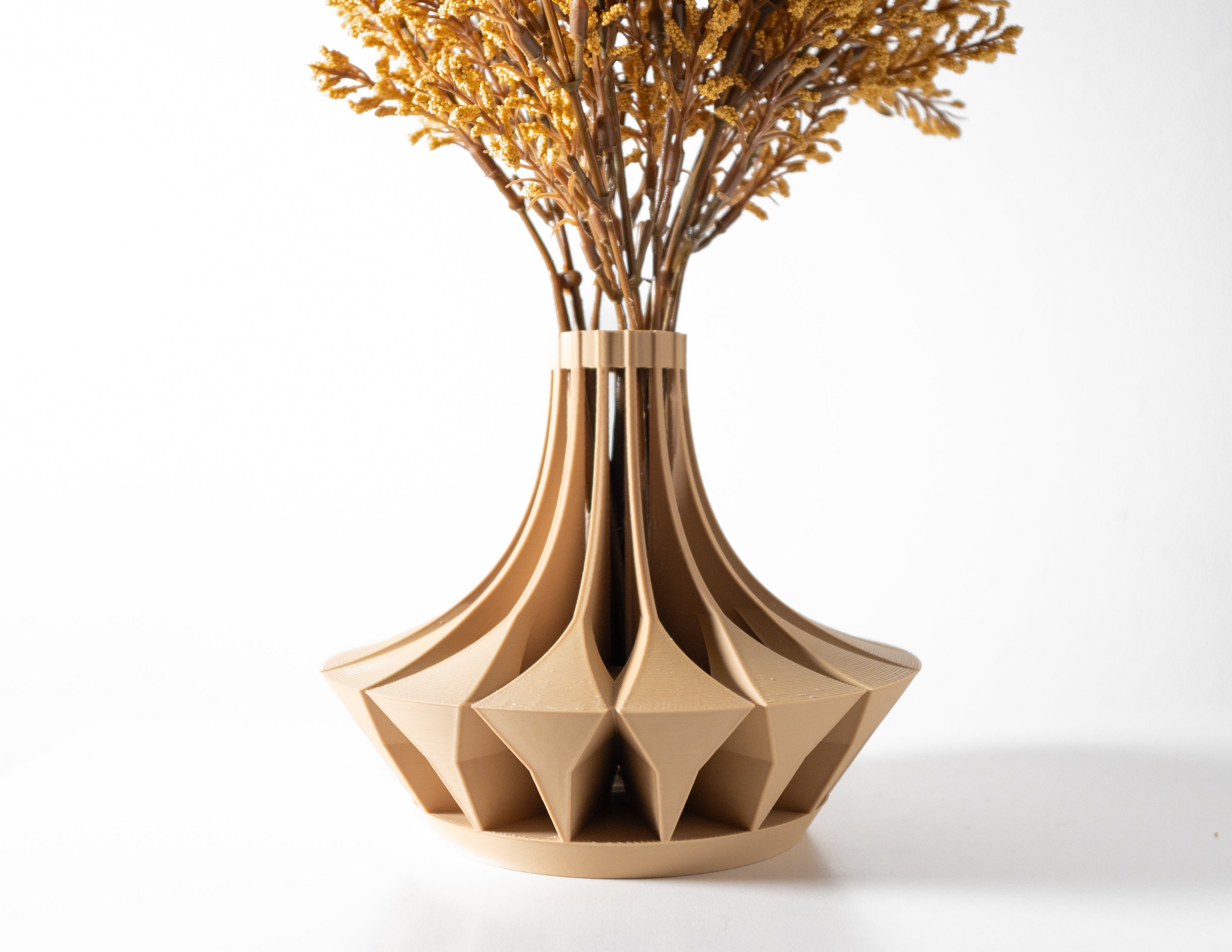 Savi Short Vase – Zierliche Moderne Blumenpracht