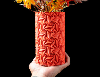 Swirl Flower Vase – Wirbelnde Moderne Blumenpracht