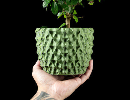 Tri-Wave Planter Vase – Dreifach-Wellige Dekoration