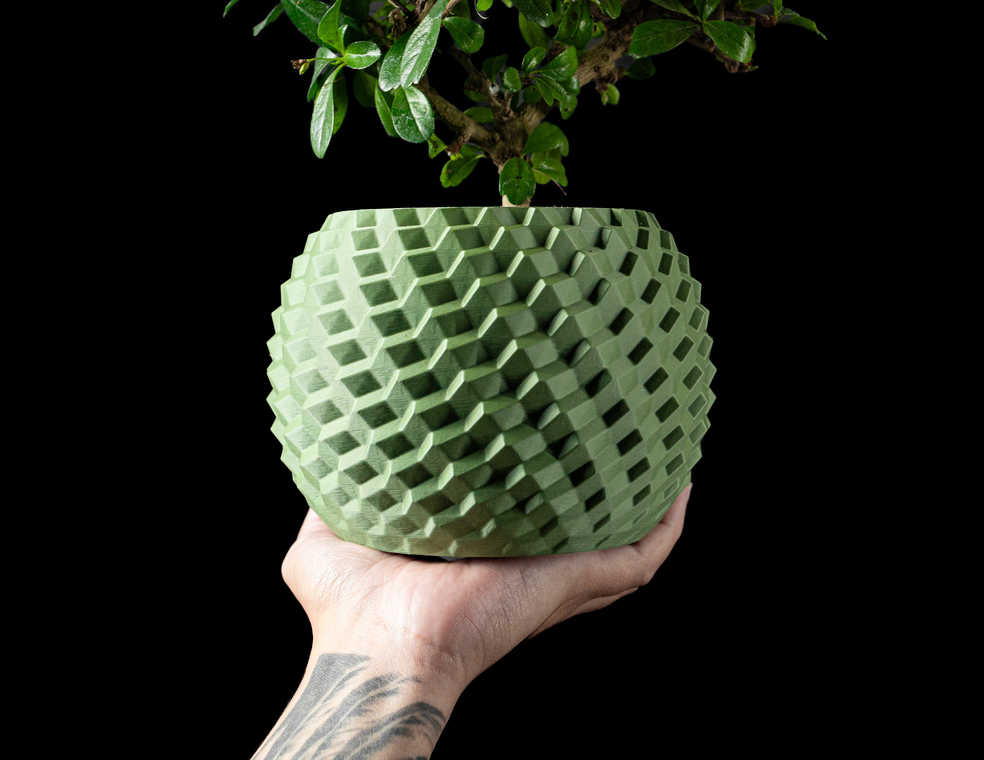Cobble Planter Vase – Steinige Moderne Dekoration