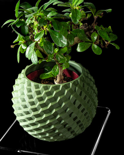 Cobble Planter Vase – Steinige Moderne Dekoration