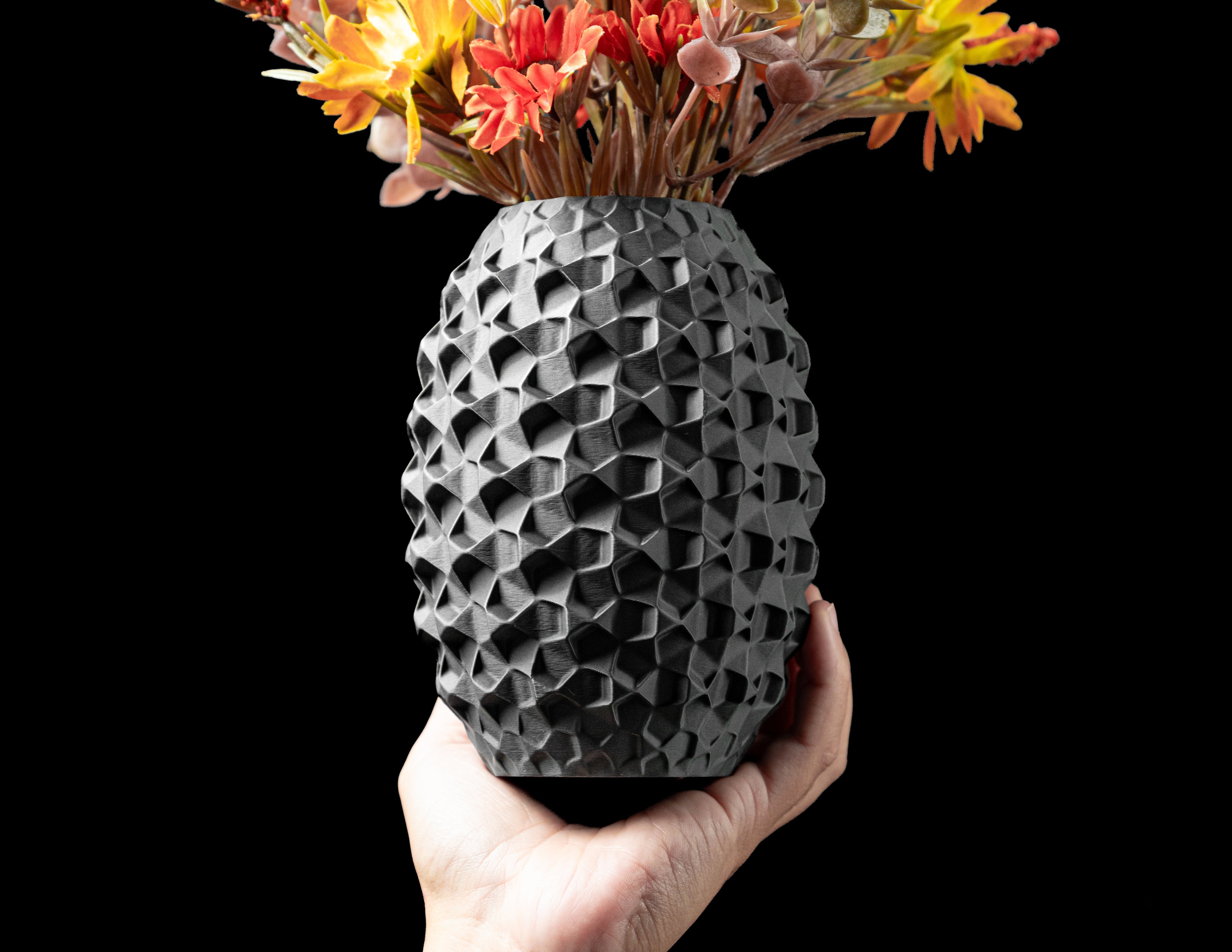 Cobble Flower Vase – Steinige Moderne Blumenpracht