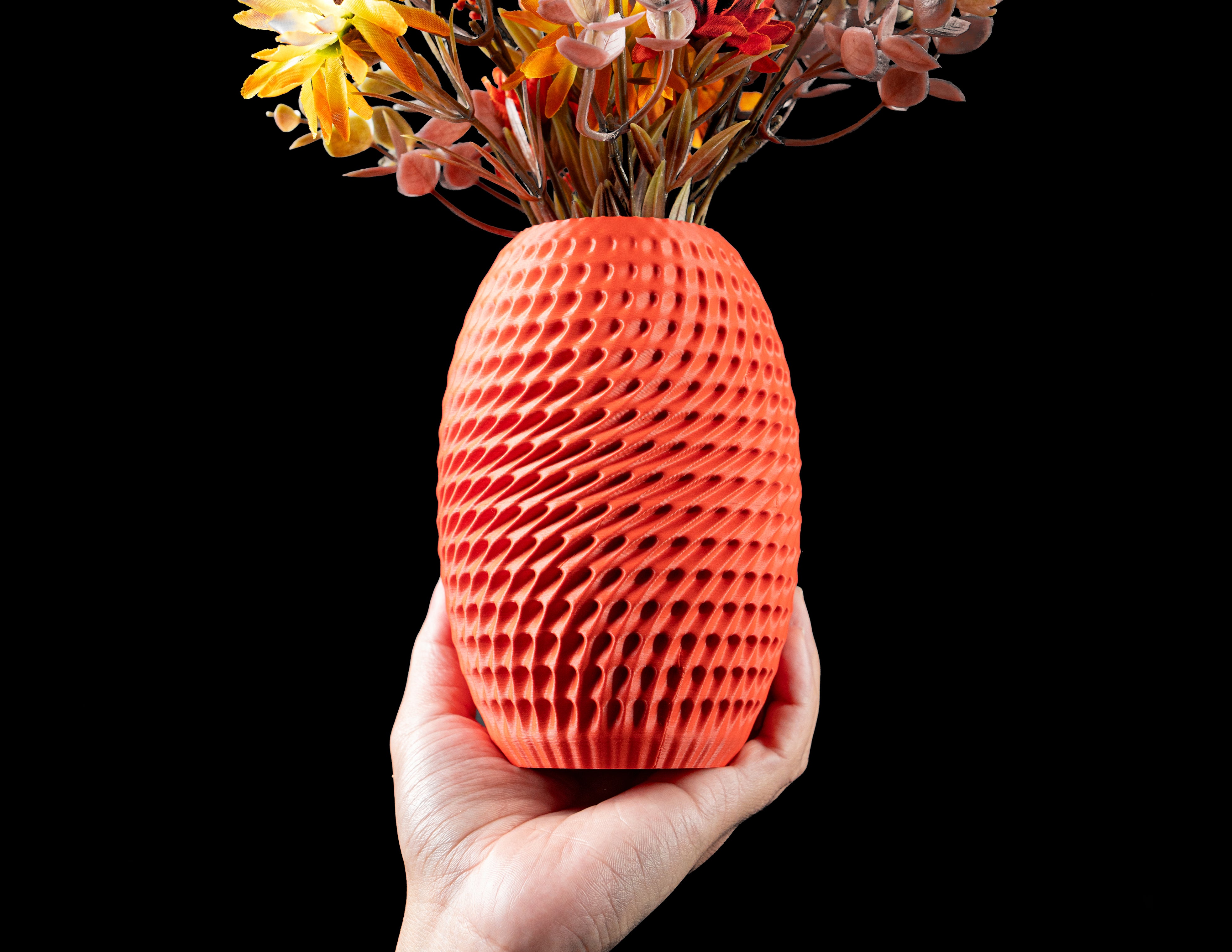 Burrow Flower Vase – Nestartige Moderne Blumenpracht