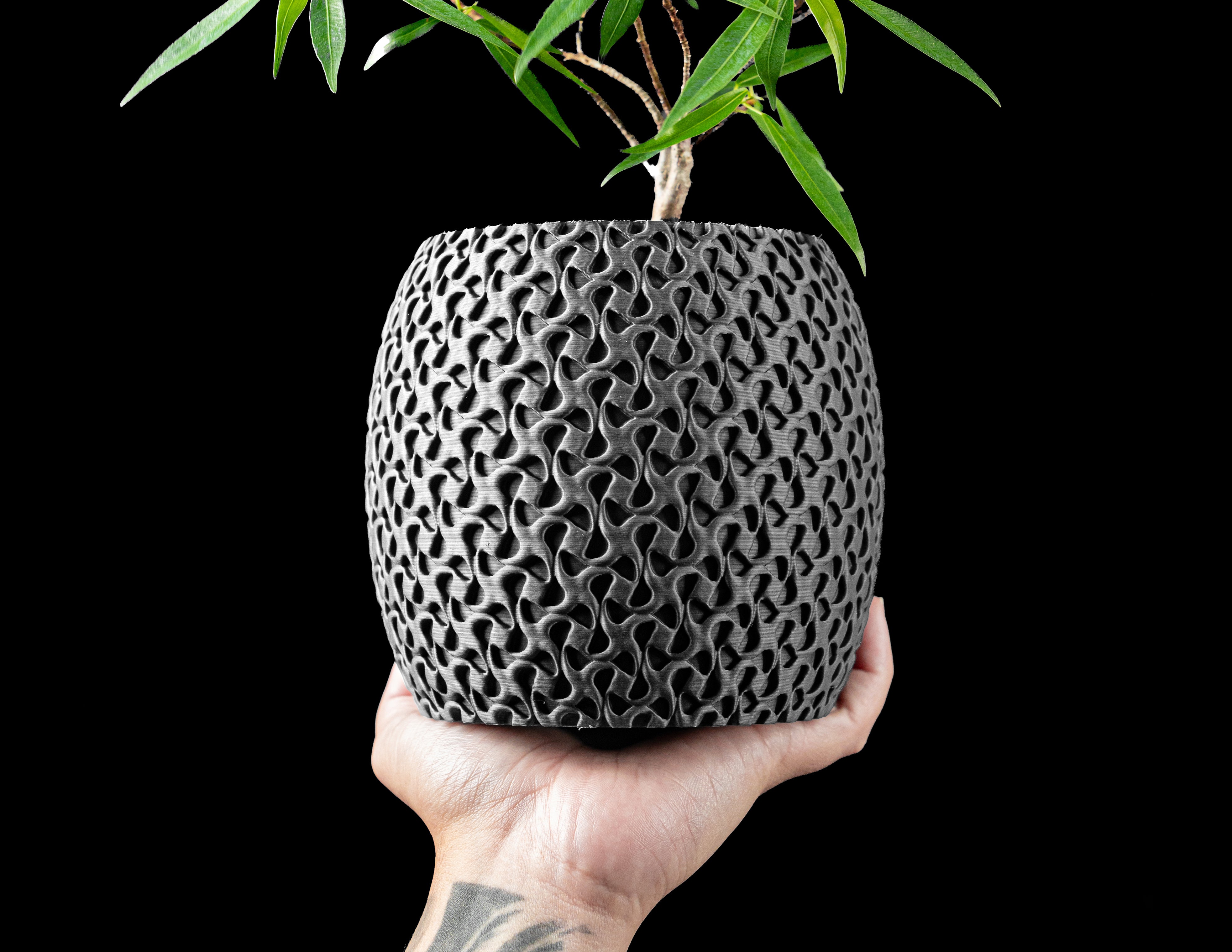Ringa Planter Vase – Rund-Moderne Dekoration
